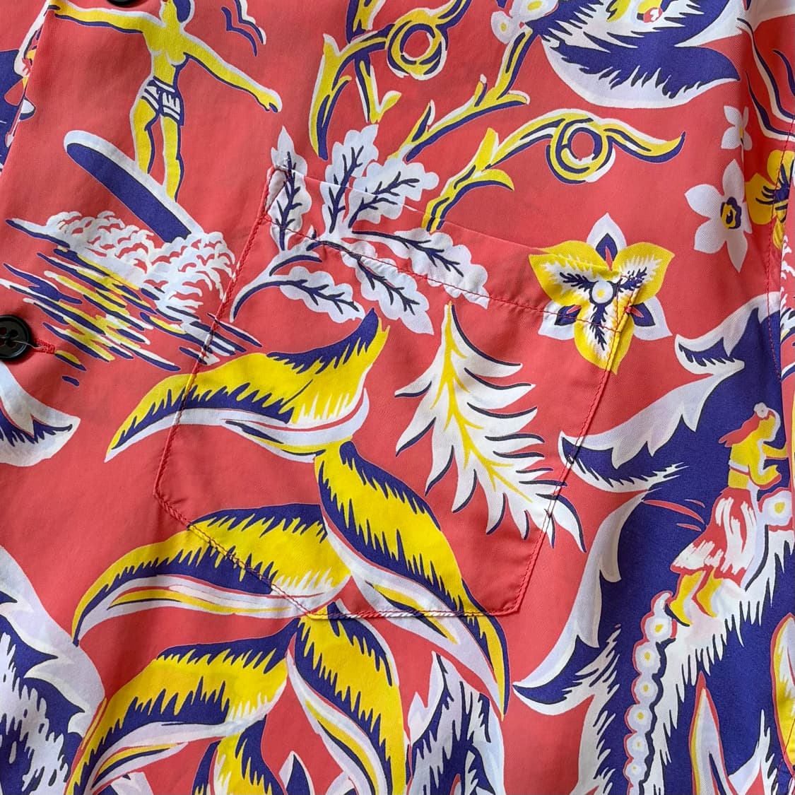 [L/105] SUN SURF 토요엔터프라이즈 하와이안 셔츠 상품이미지4