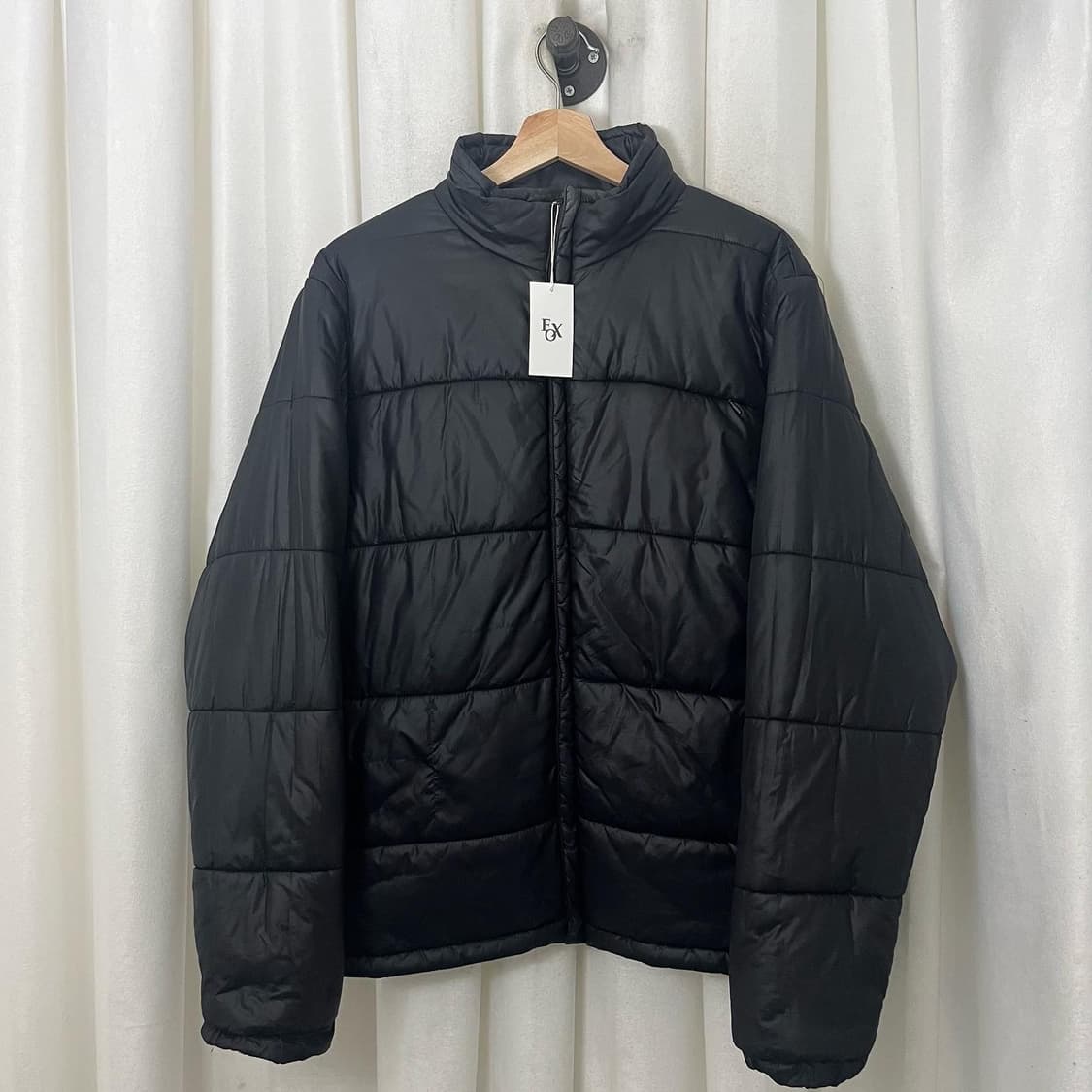 스투시 블랙 리버시블 패딩 점퍼 상품이미지7
