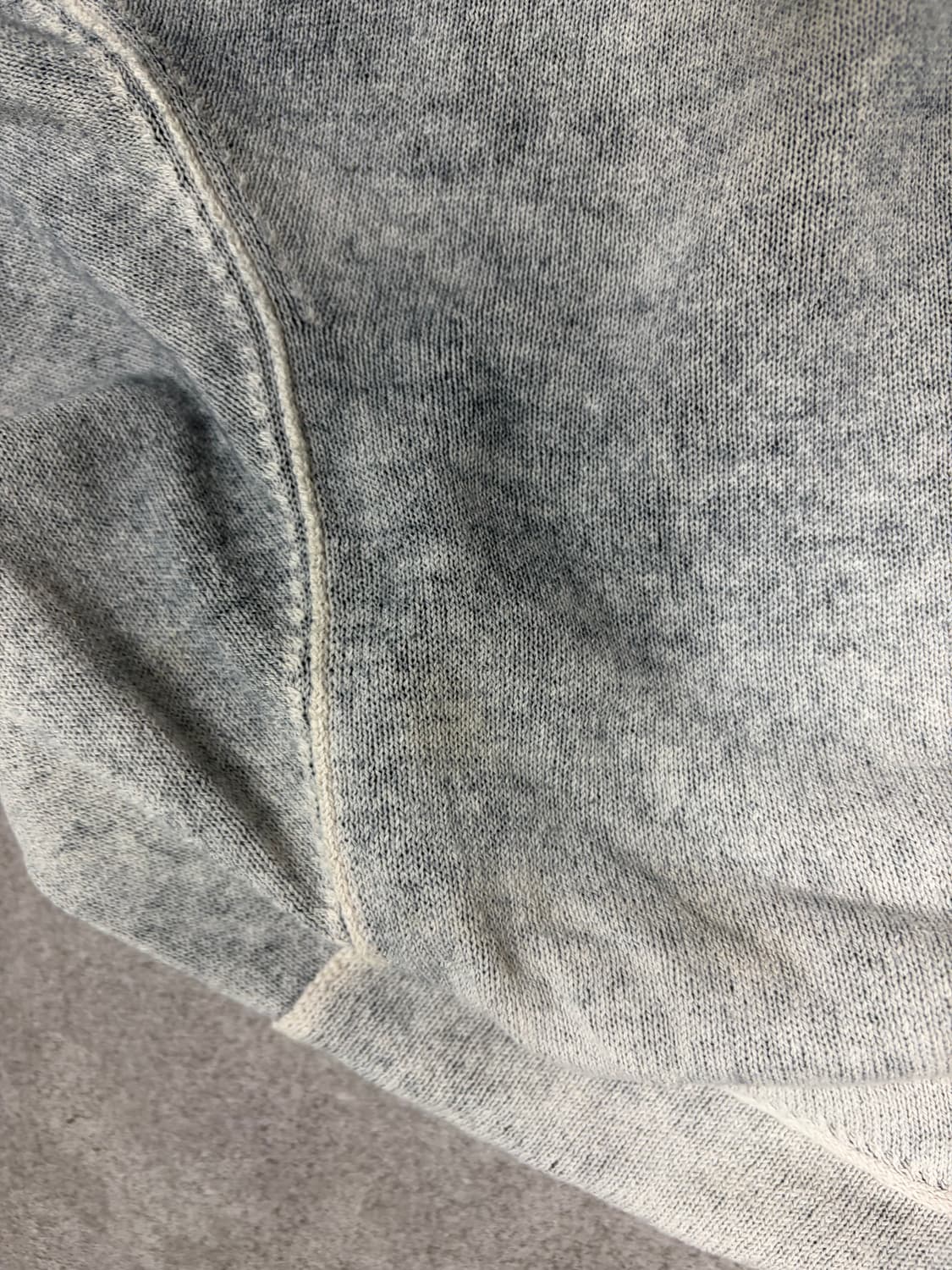 스톤아일랜드 투톤 니트 L 상품이미지5