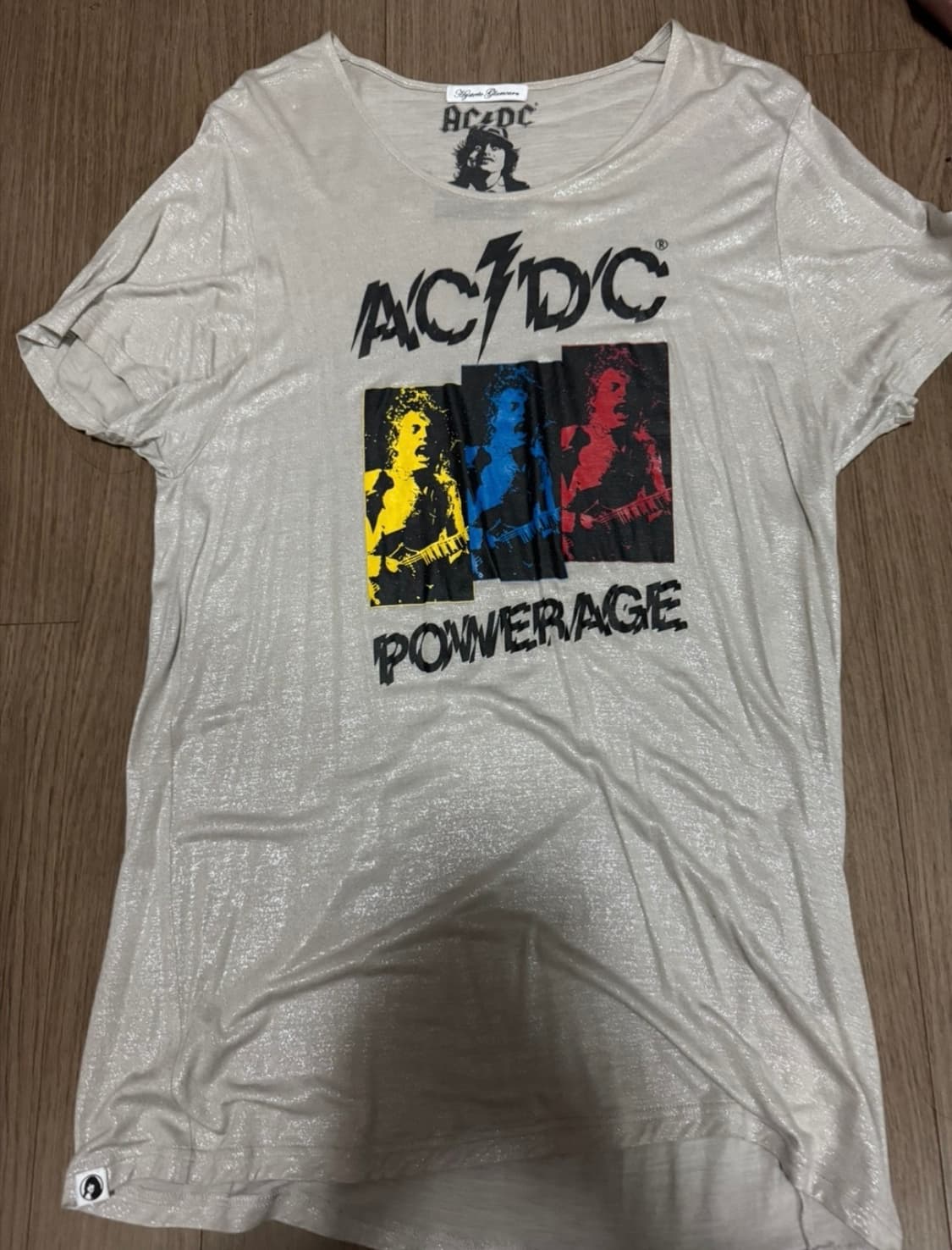히스테릭글래머 ACDC 락티 반팔 상품이미지1