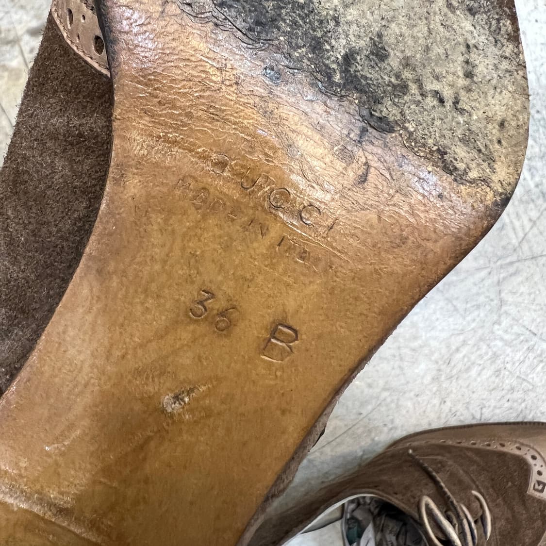 Vintage gucci 부티 슈즈 상품이미지10