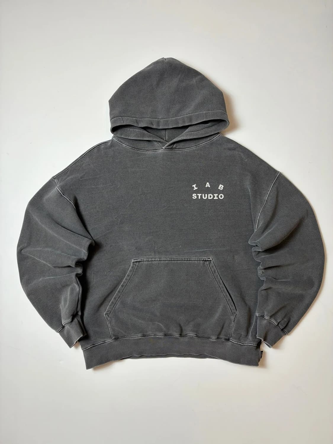 아이앱스튜디오 피그먼트 다잉 후드 티셔츠 PN9006 상품이미지3