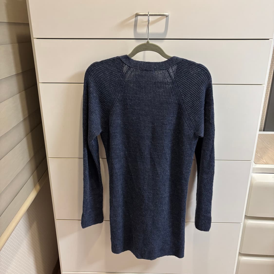 McGregor 린넨 100% 네이비 가디건 상품이미지5