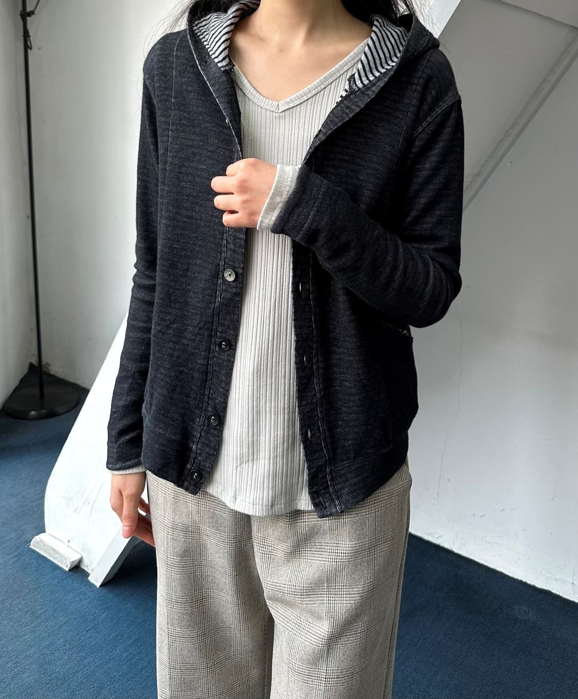 Mild cotton sweat hooded parka 상품이미지9