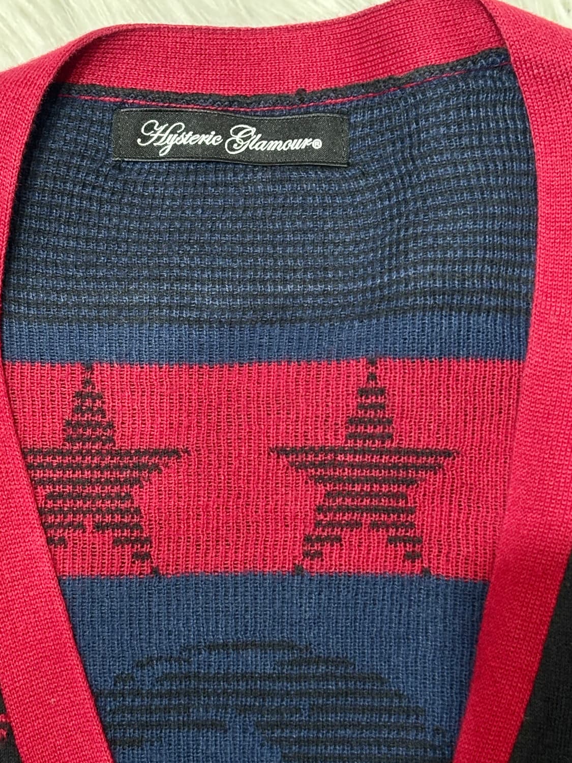 hysteric glamour cardigan 히스테릭 글래머 가디건 상품이미지5