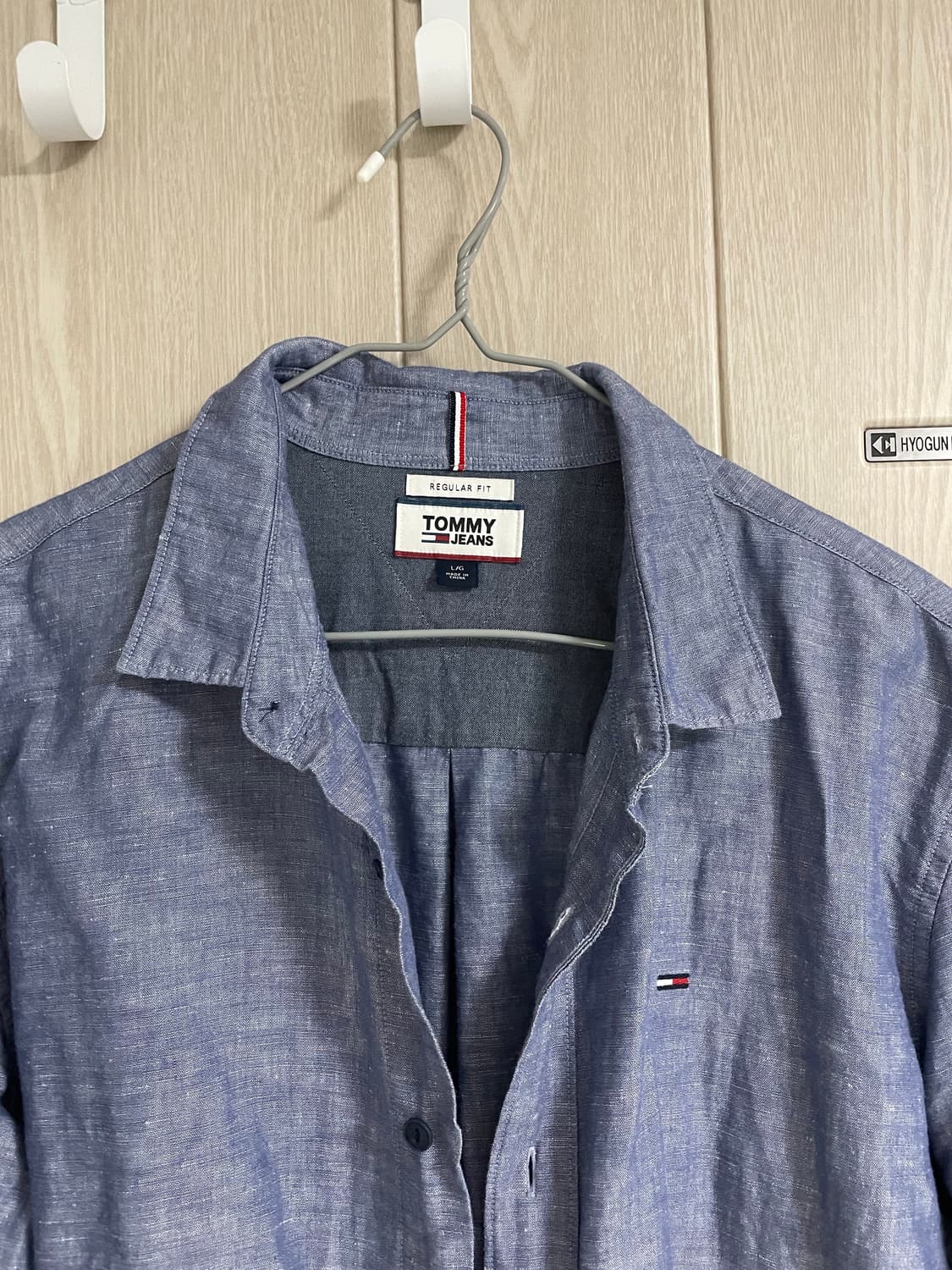 [L]타미진스 샴브레이 셔츠 레귤러핏 상품이미지3