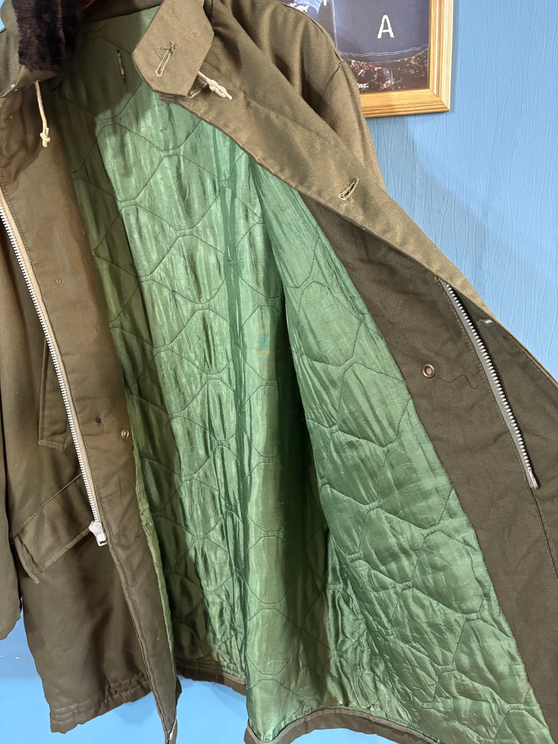 60‘s USAF civilian vintage B-9 Parka. 상품이미지4