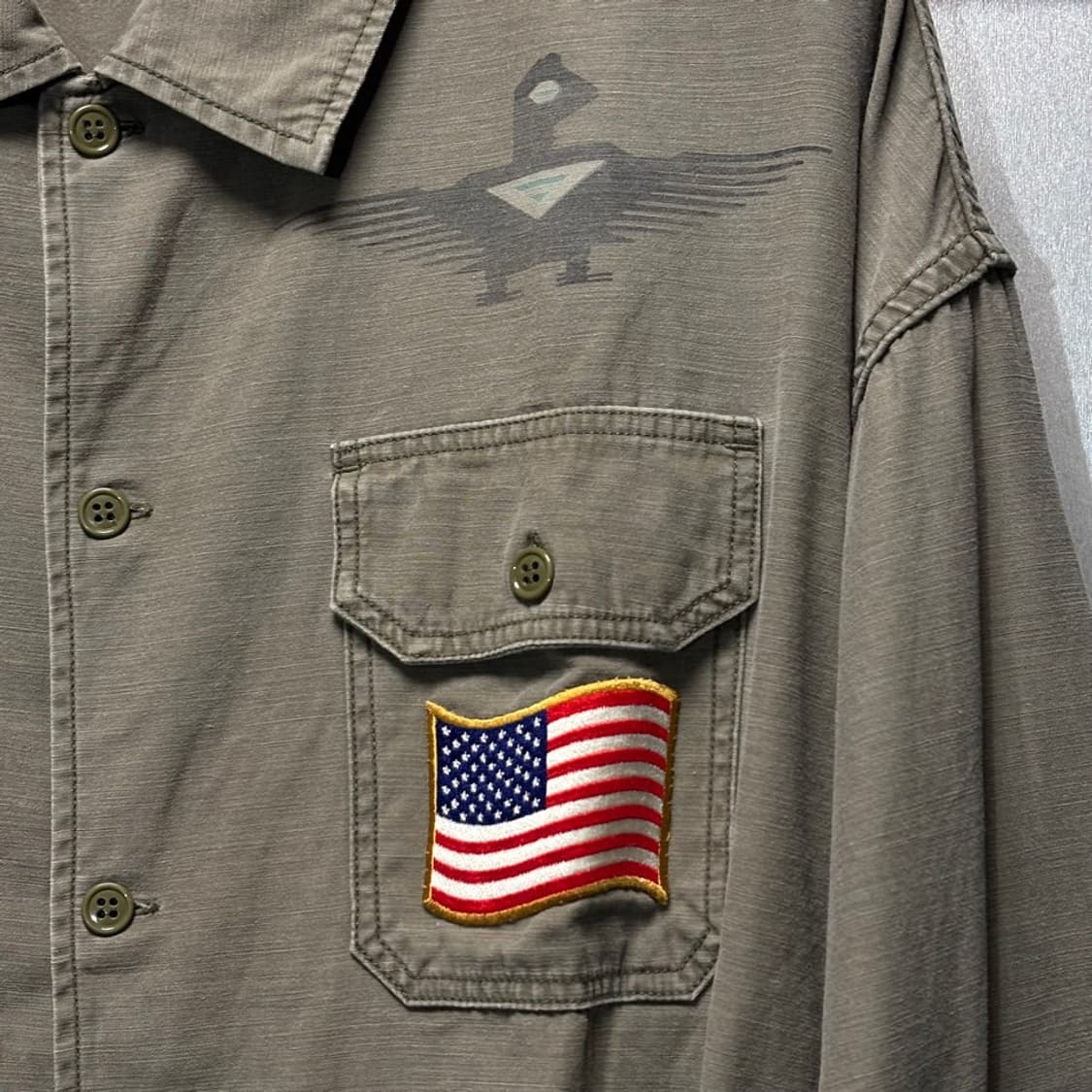 L) 레미릴리프 밀리터리 셔츠 자켓(오버핏) 상품이미지2
