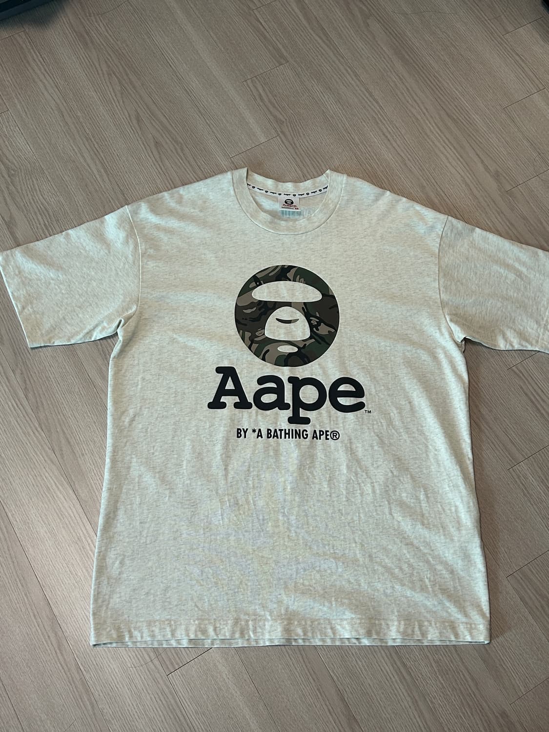 AAPE 문페이스 로고 반팔 티셔츠 M 상품이미지1