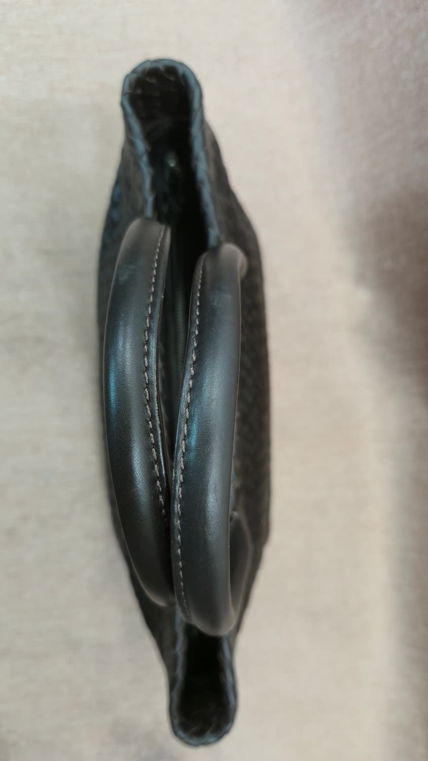 헬렌카민스키 정품 인트레치아토 위빙 레더 토트백 (다크브라운) 상품이미지6