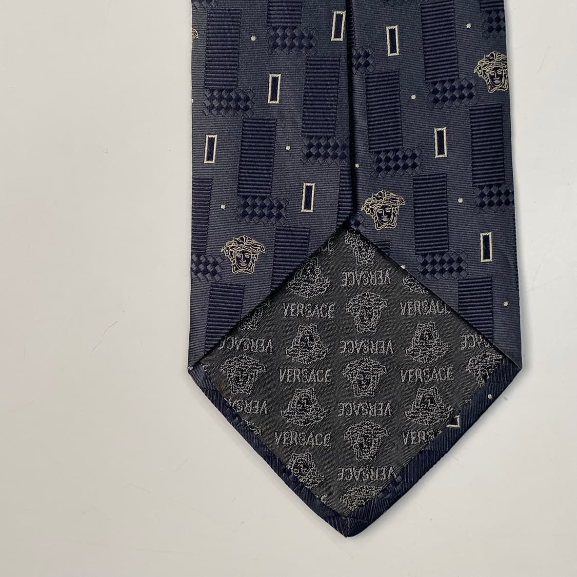 Versace 베르사체 정품 명품 모노그램 넥타이 상품이미지8