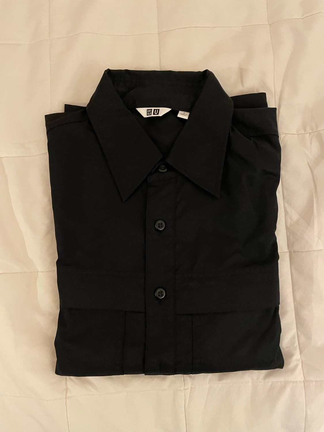 유니클로 유틸리티 오버사이즈 셔츠  상품이미지2