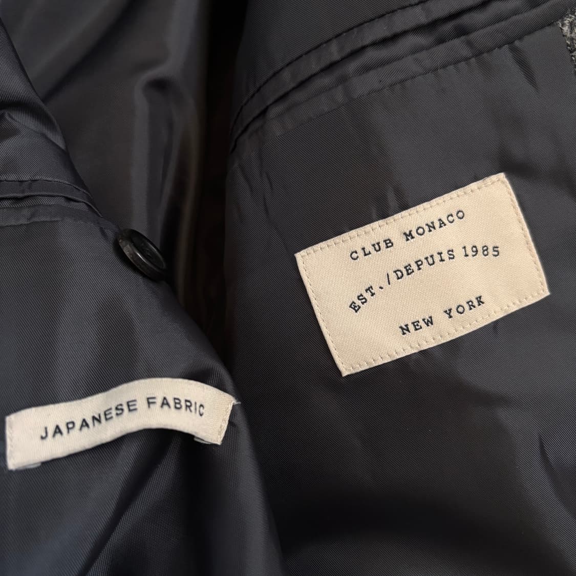 클럽모나코 슬림핏 100 자켓 FW 일본 수입 원단 리얼 버튼  상품이미지3