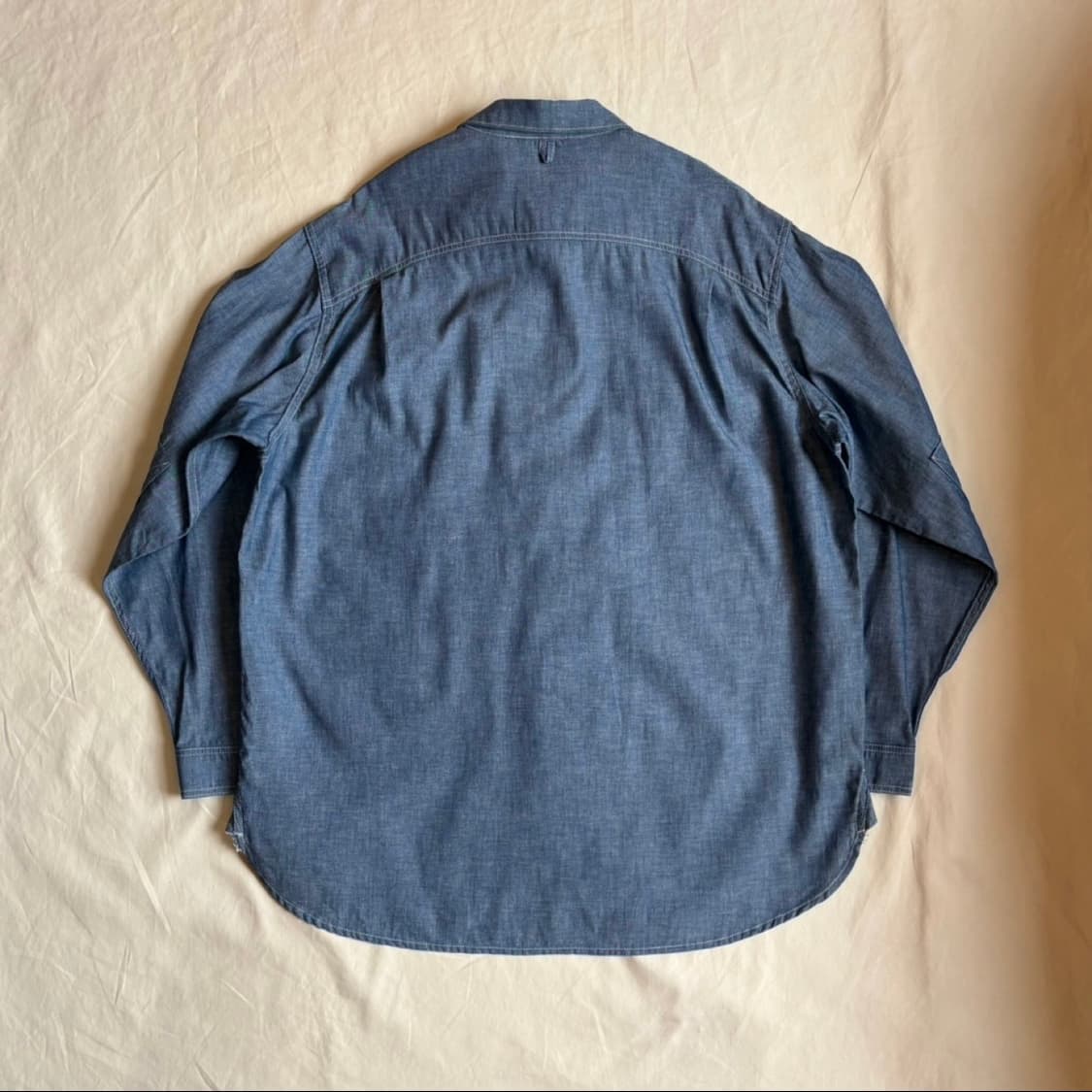 [XL 110-113] 데드스탁 네이머 클로딩 샴브레이 데님셔츠 상품이미지7