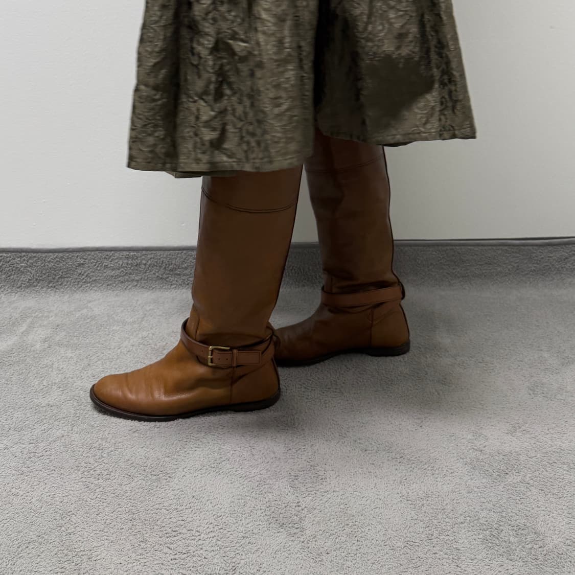 Margaret Howell belt long boots 상품이미지2