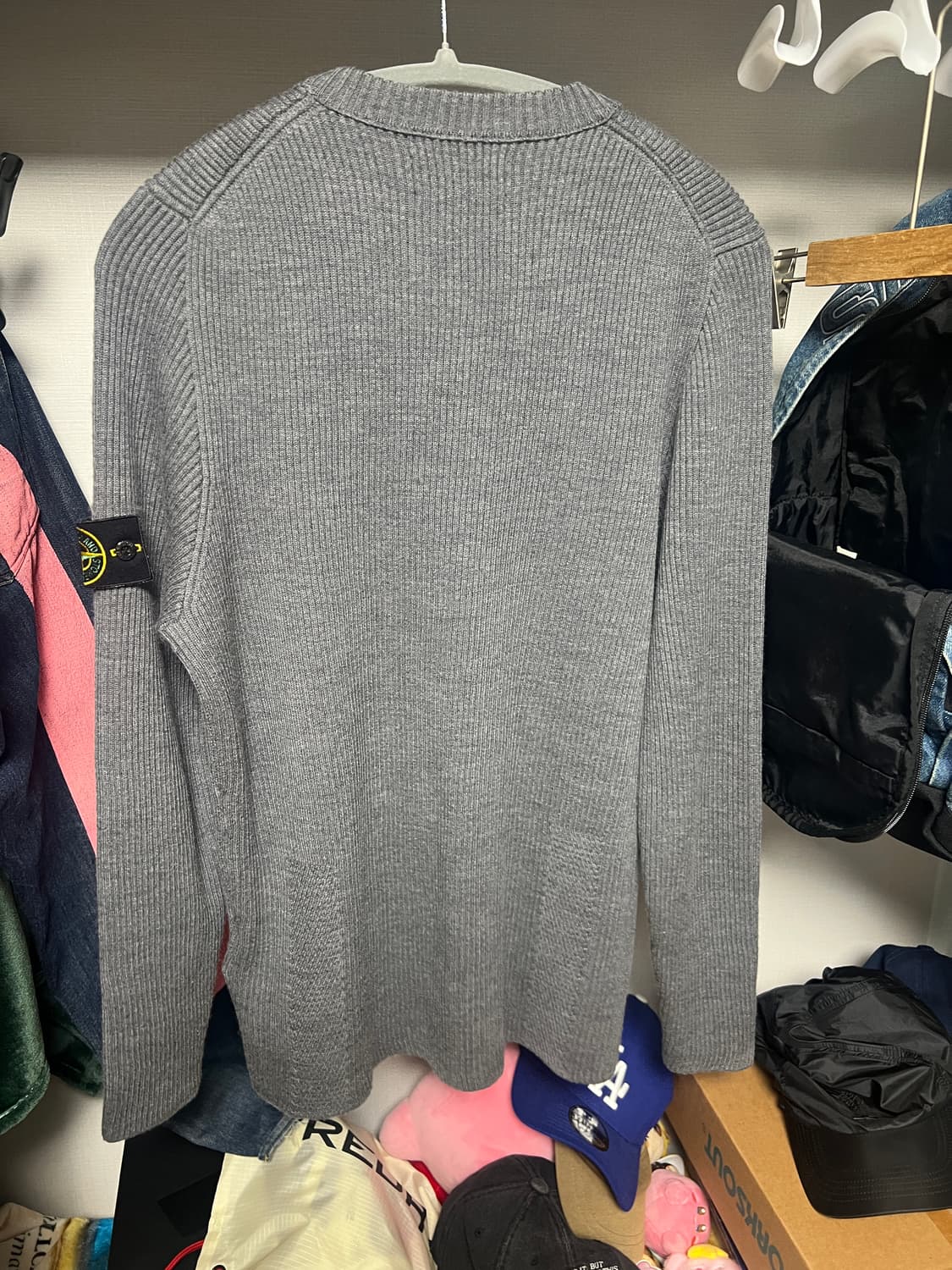 스톤아일랜드 골지 니트 xl 상품이미지5