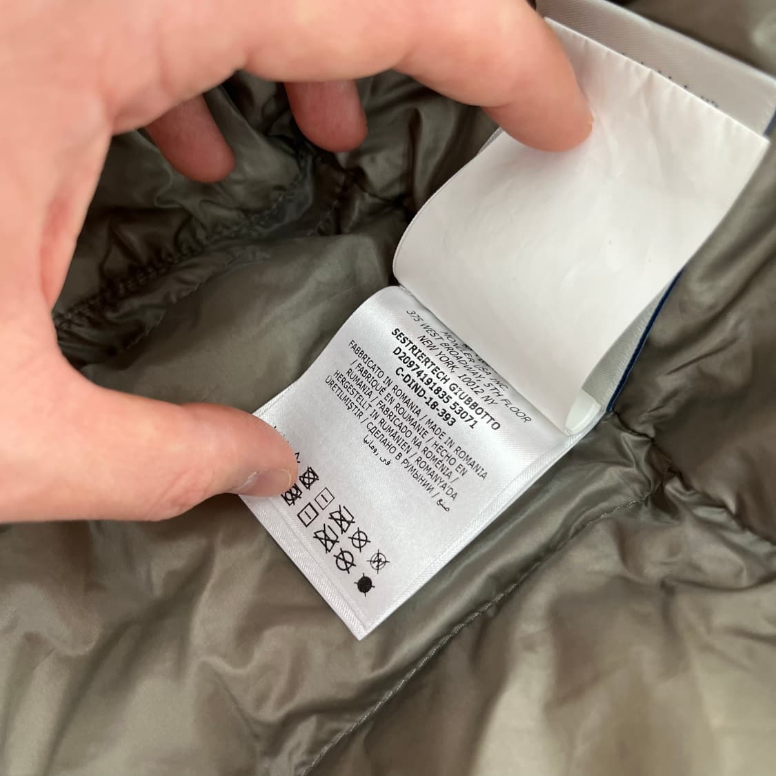 몽클레어 그레노블 Sestriertech 구스다운 패딩점퍼 2  상품이미지9