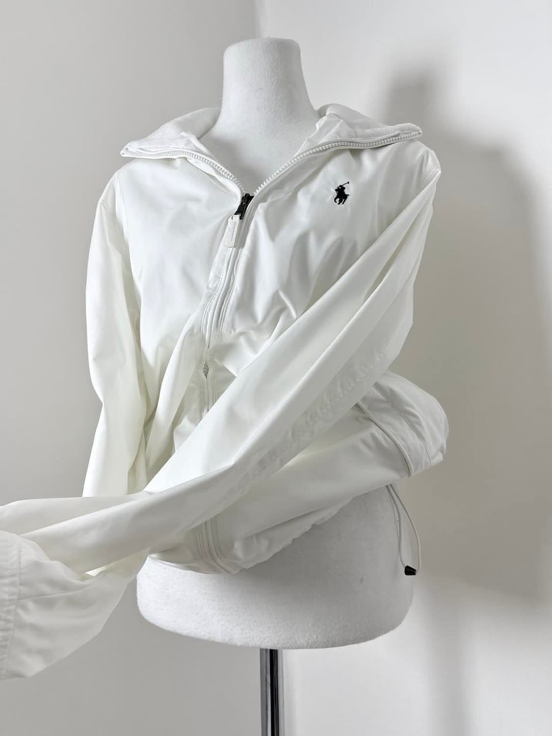 폴로 화이트 점퍼 자켓 상품이미지1