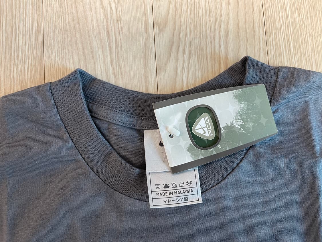 나이키 ACG 90s 올드 숏 슬리브 티셔츠 그레이 NIKE OLD  상품이미지3