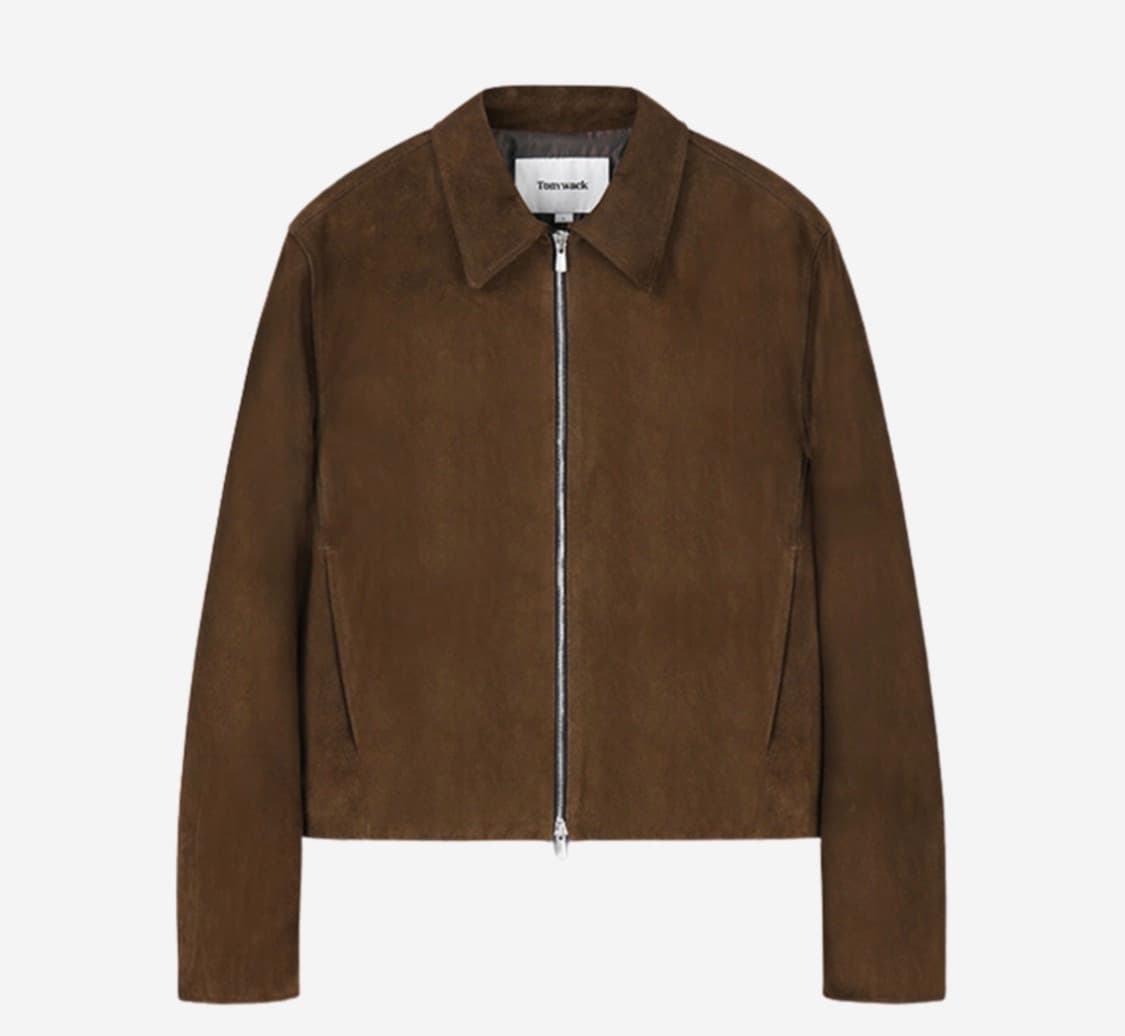 [XL] 24fw 토니웩 지퍼 스웨이드 블루종 상품이미지1