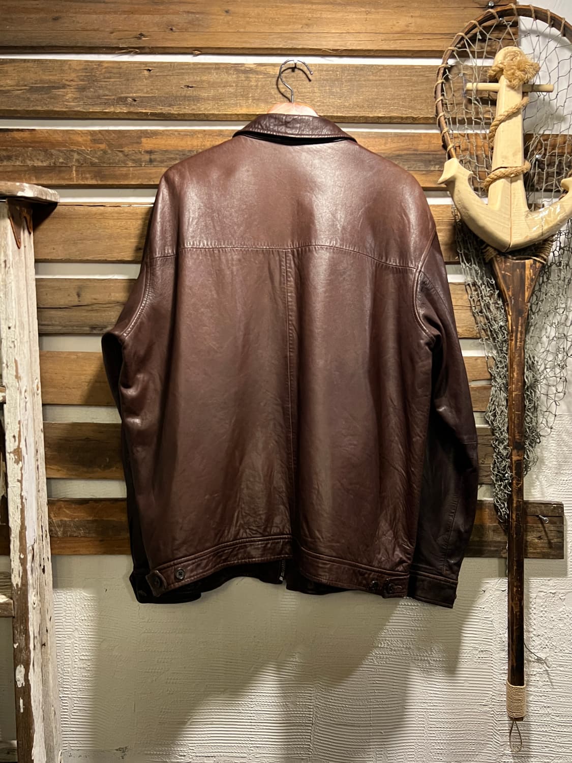 [M]폴로 랄프로렌 맥스웰 브라운 램스킨 레더 자켓 상품이미지9