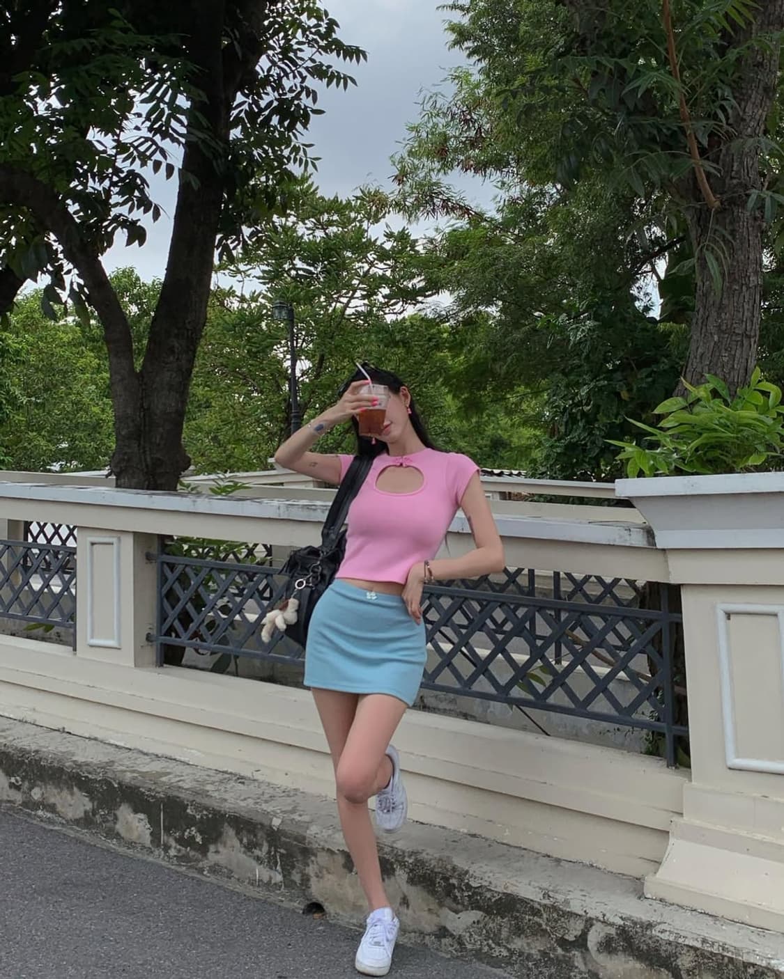 페일제이드 만다린 티셔츠 핑크 상품이미지5