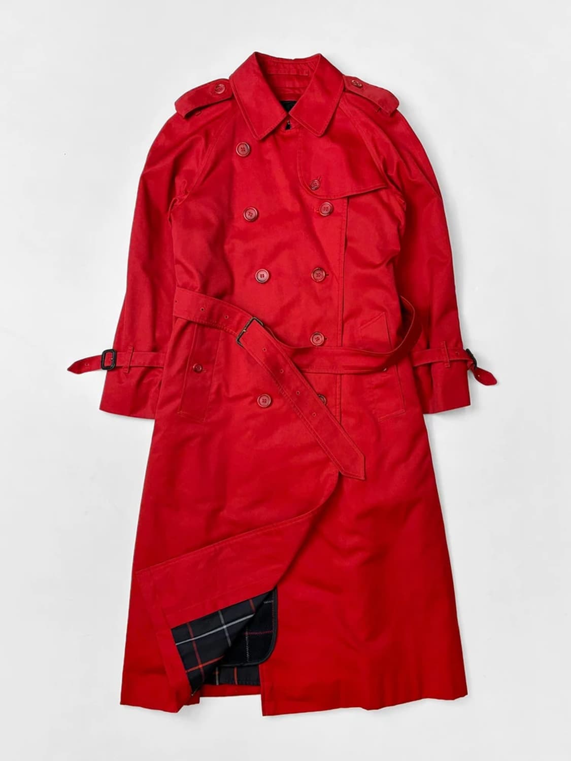 버버리 90s 개버딘 오리지널 2중 롱 트렌치 코트 PN5420 상품이미지1