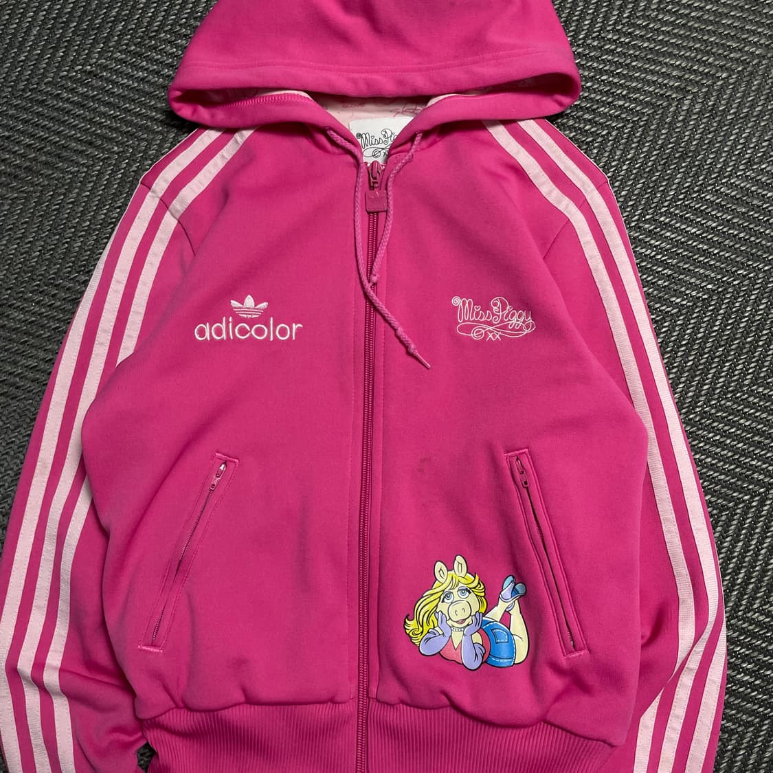 아디다스 x 미스피기 y2k 트랙탑 후드 져지y 5107 상품이미지3