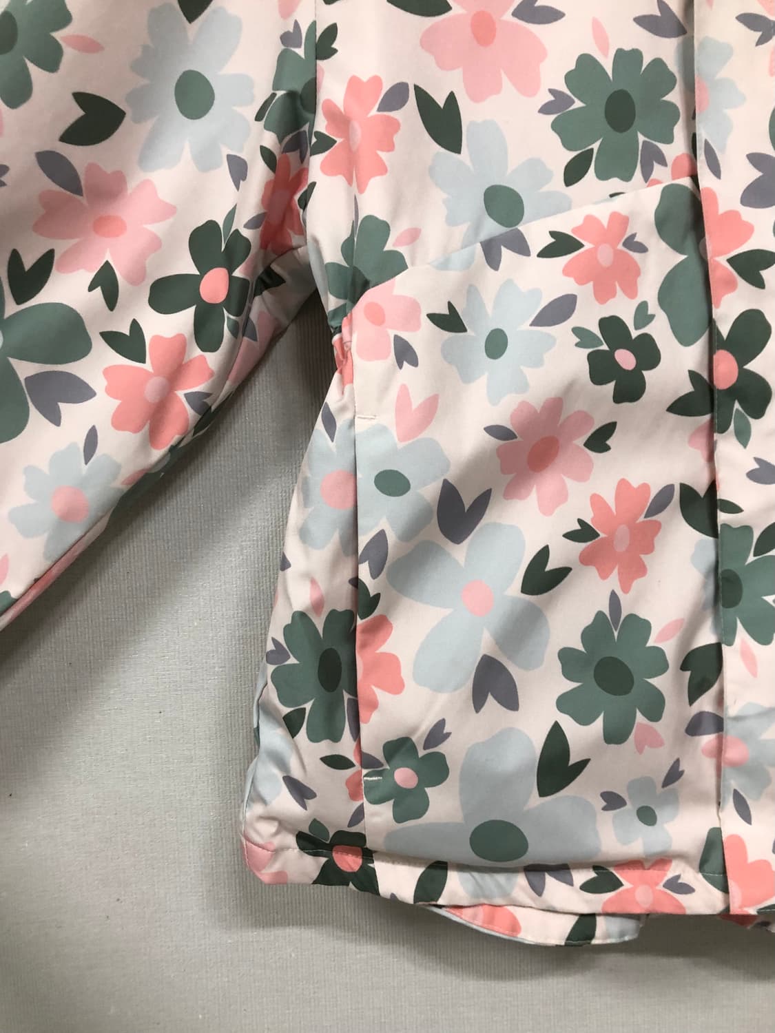 노스페이스 키즈 플라워 후드 바람막이 자켓 160 _ 연분홍 상품이미지3