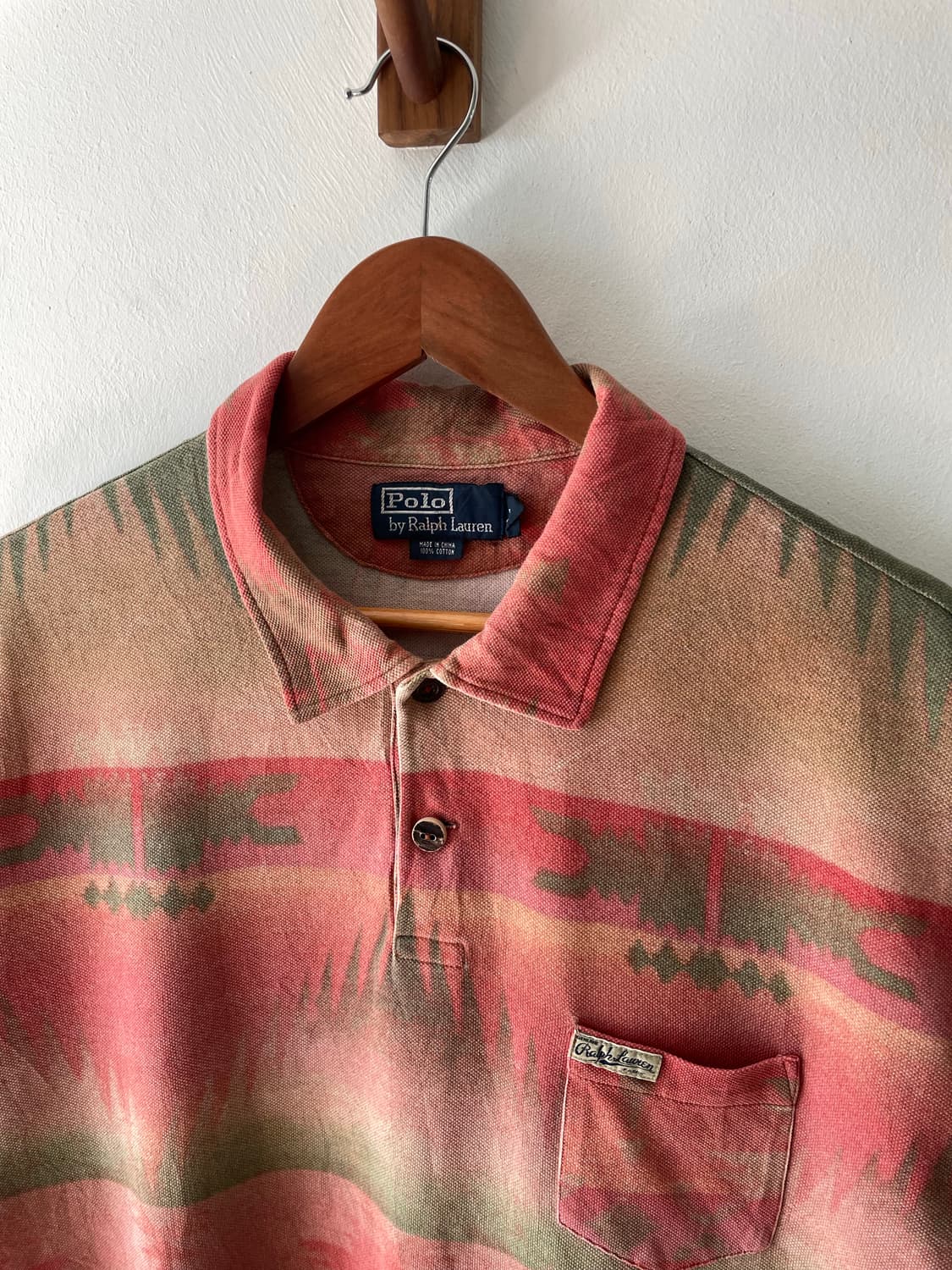 Vintage Polo 나바호 카라티셔츠 상품이미지3