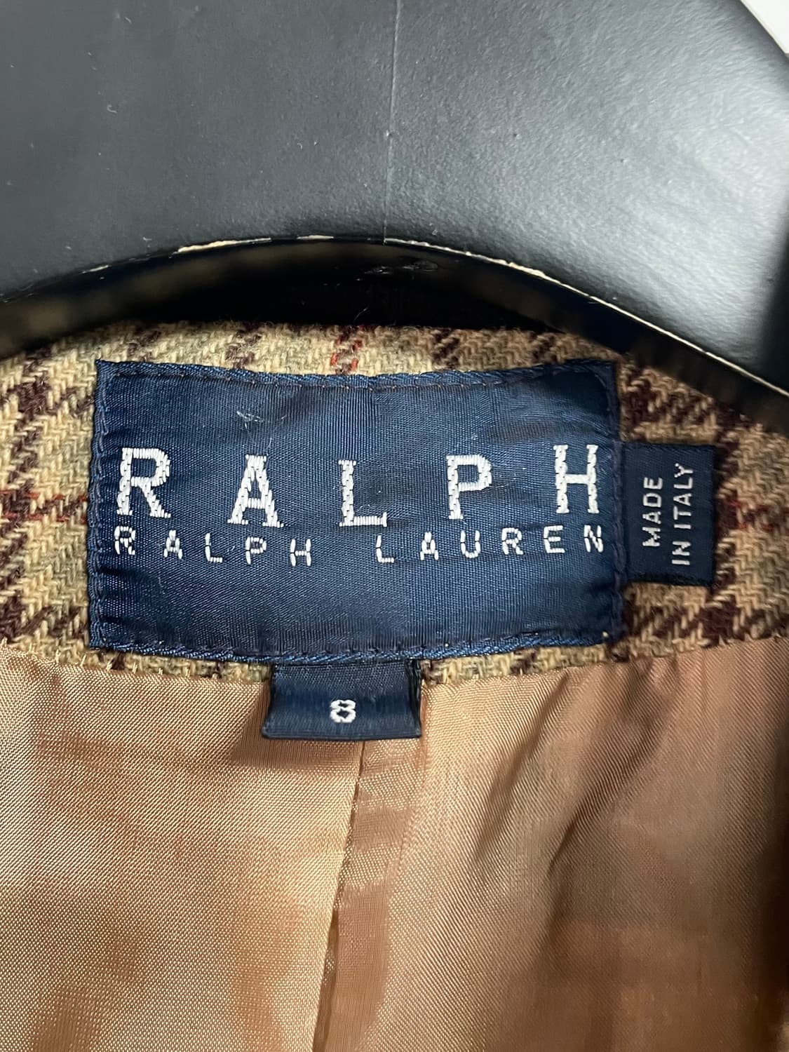 폴로 랄프로렌 우먼스 체크 블레이저 (on.321) 상품이미지6