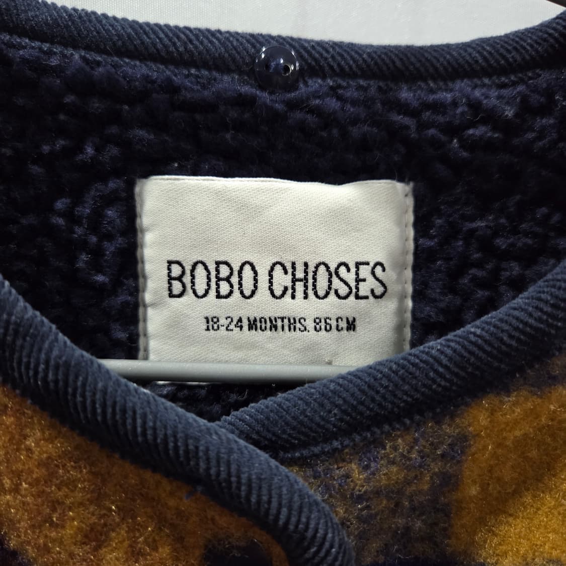 보보쇼즈 키즈 체크 플리스 자켓 18/24M 상품이미지3