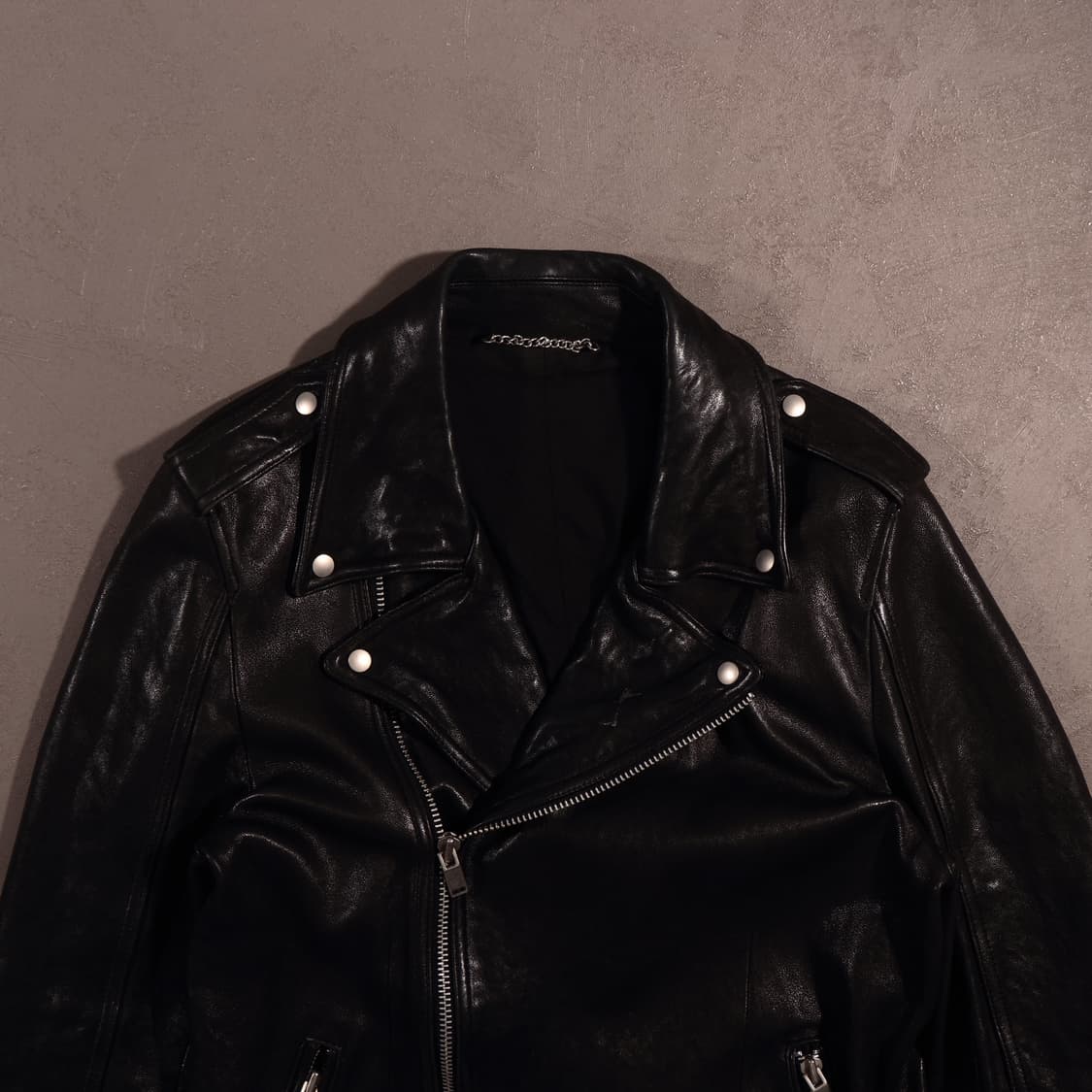 90s 빈티지 레더 라이더 자켓  상품이미지2