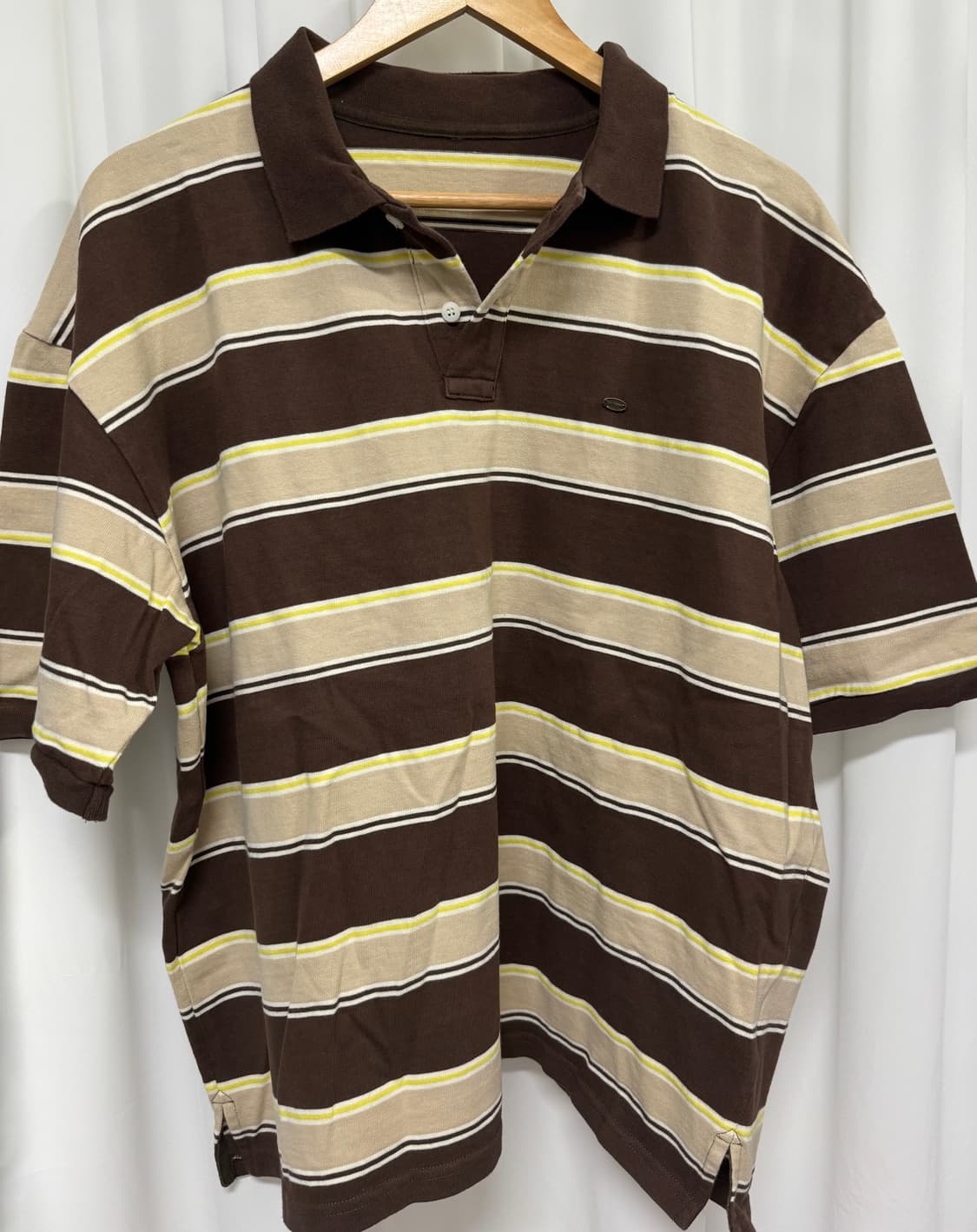 라퍼지스토어 브라운 스트라이프 반팔티 상품이미지6