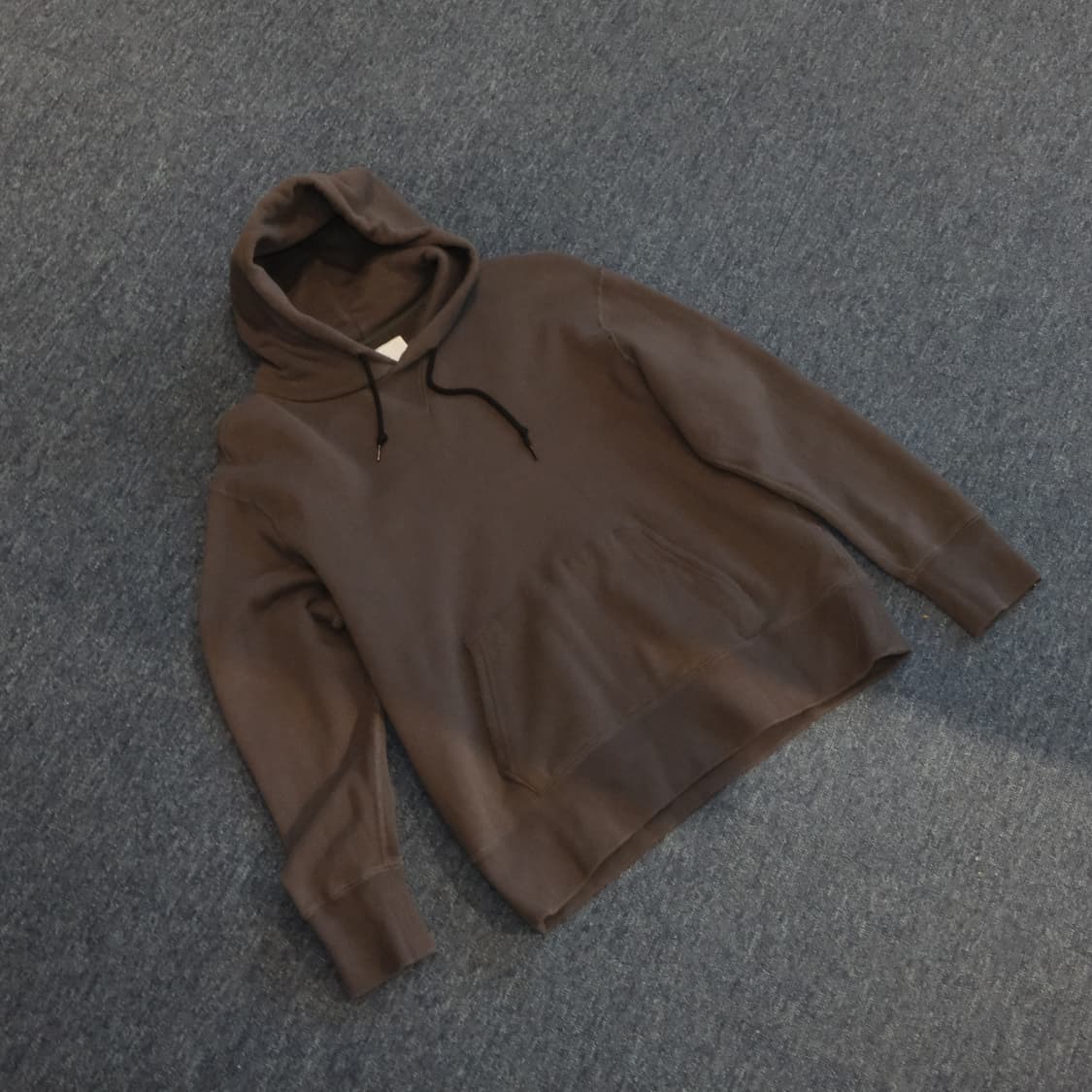 mhl 워싱 기모 후드 상품이미지1