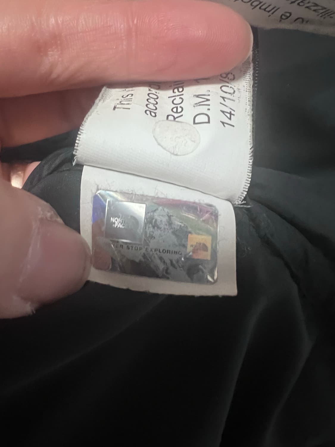 노스페이스 눕시 크롭 무광 xs 상품이미지10