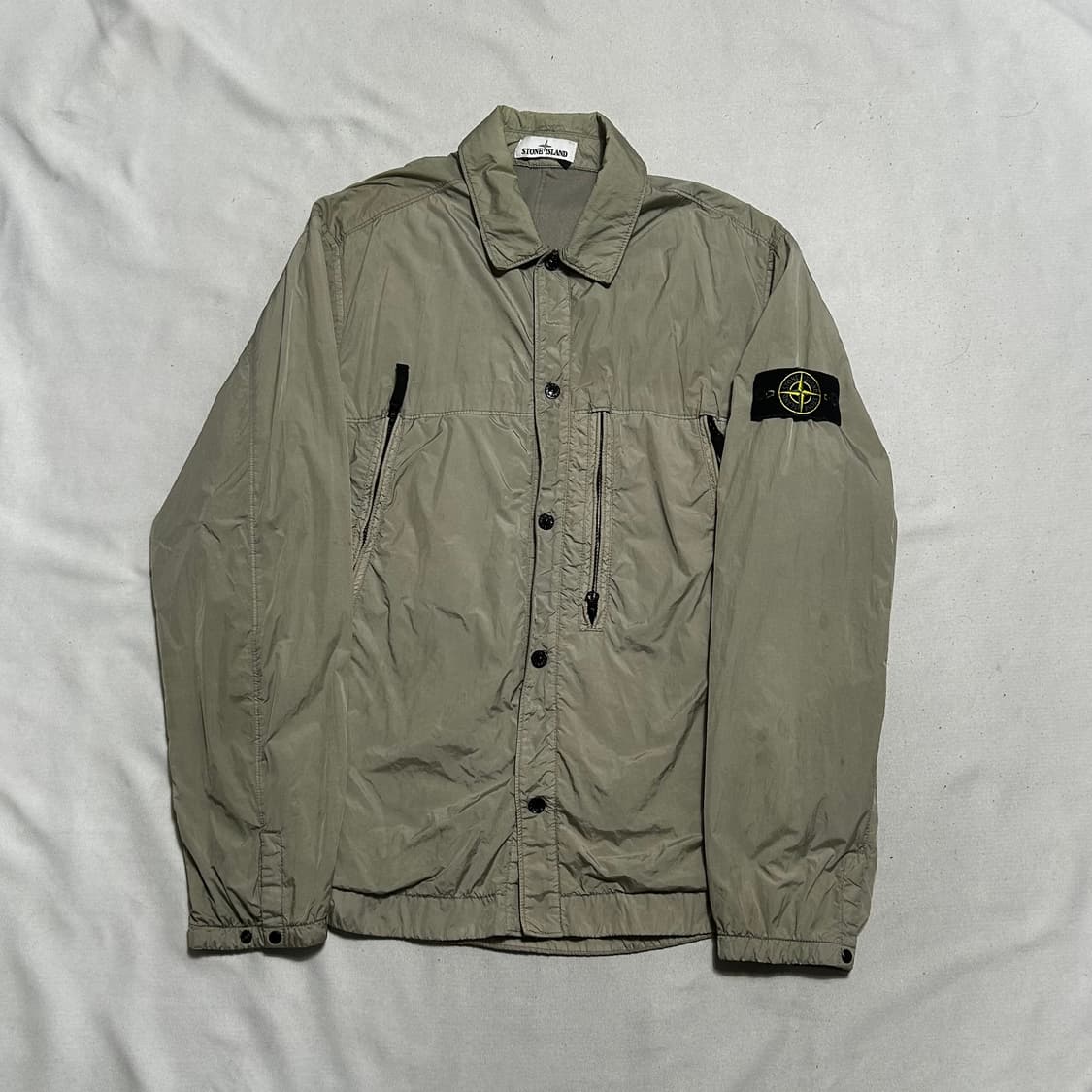 L 스톤아일랜드 크링클렙스 오버 셔츠 상품이미지2