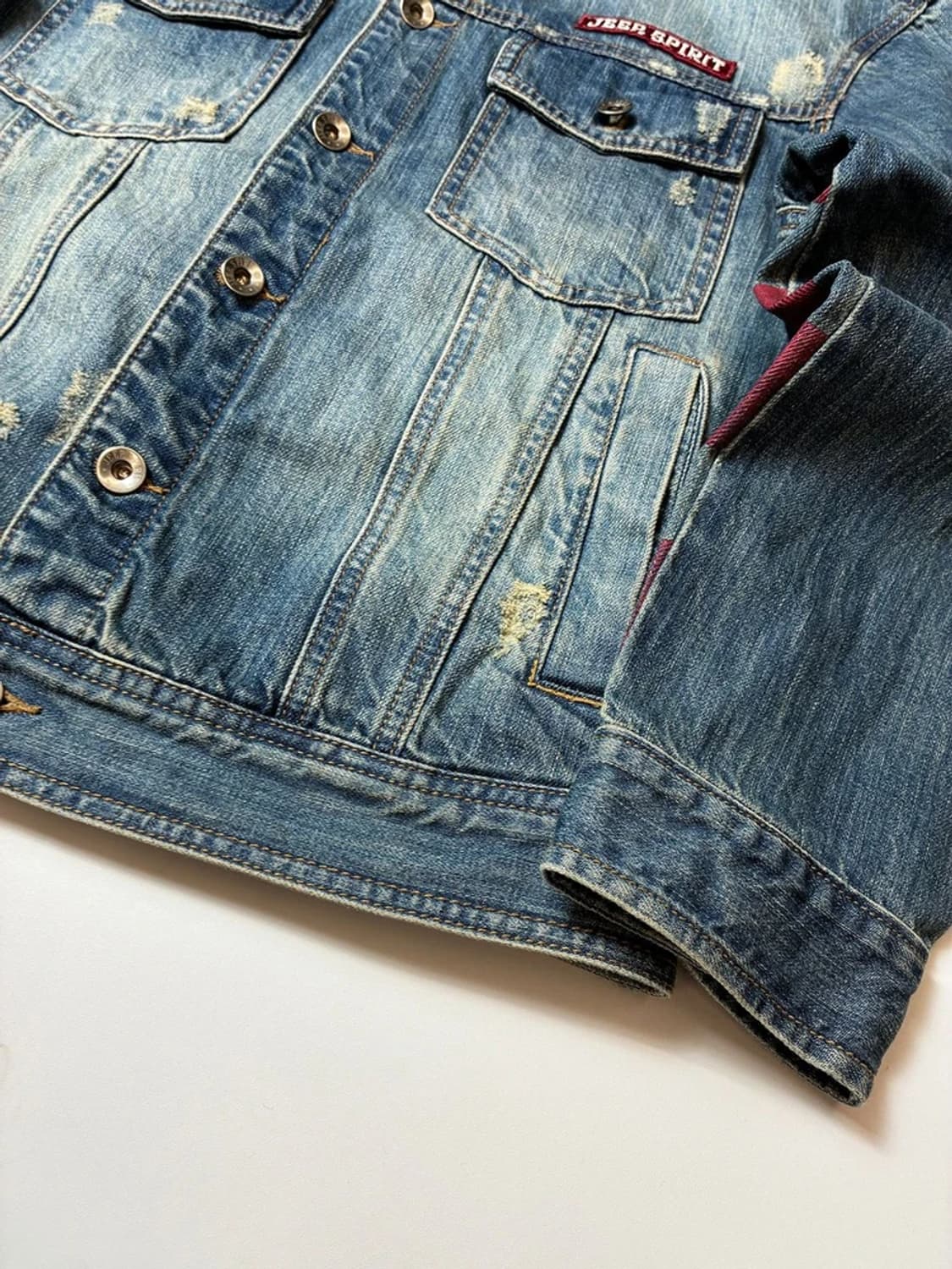 지프 JEEP 스피릿 헤리티지 트러커 데님 자켓 PN9192 상품이미지5