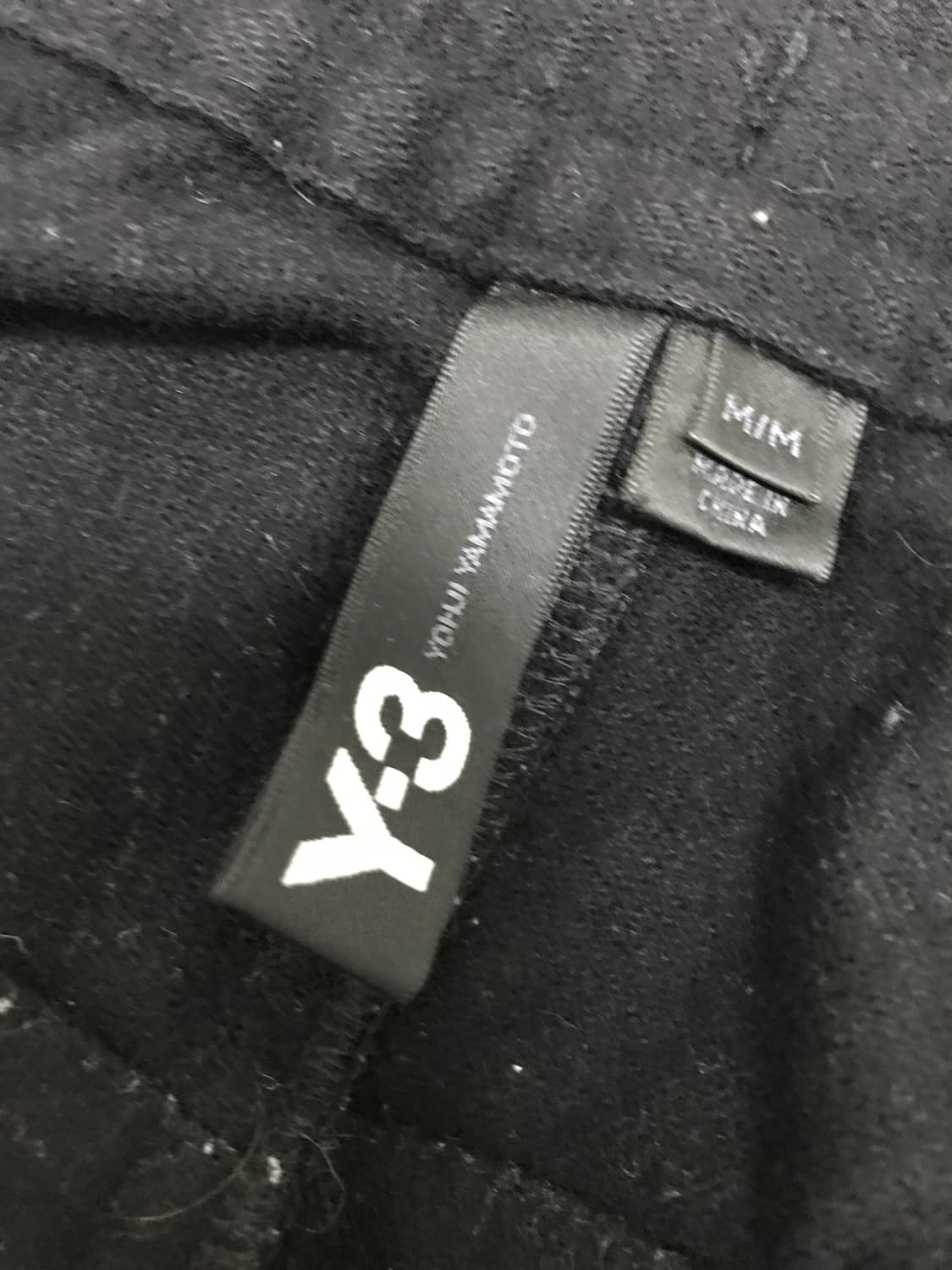 Y-3 남자 바지 조거팬츠 블랙 사이즈 M 상품이미지4
