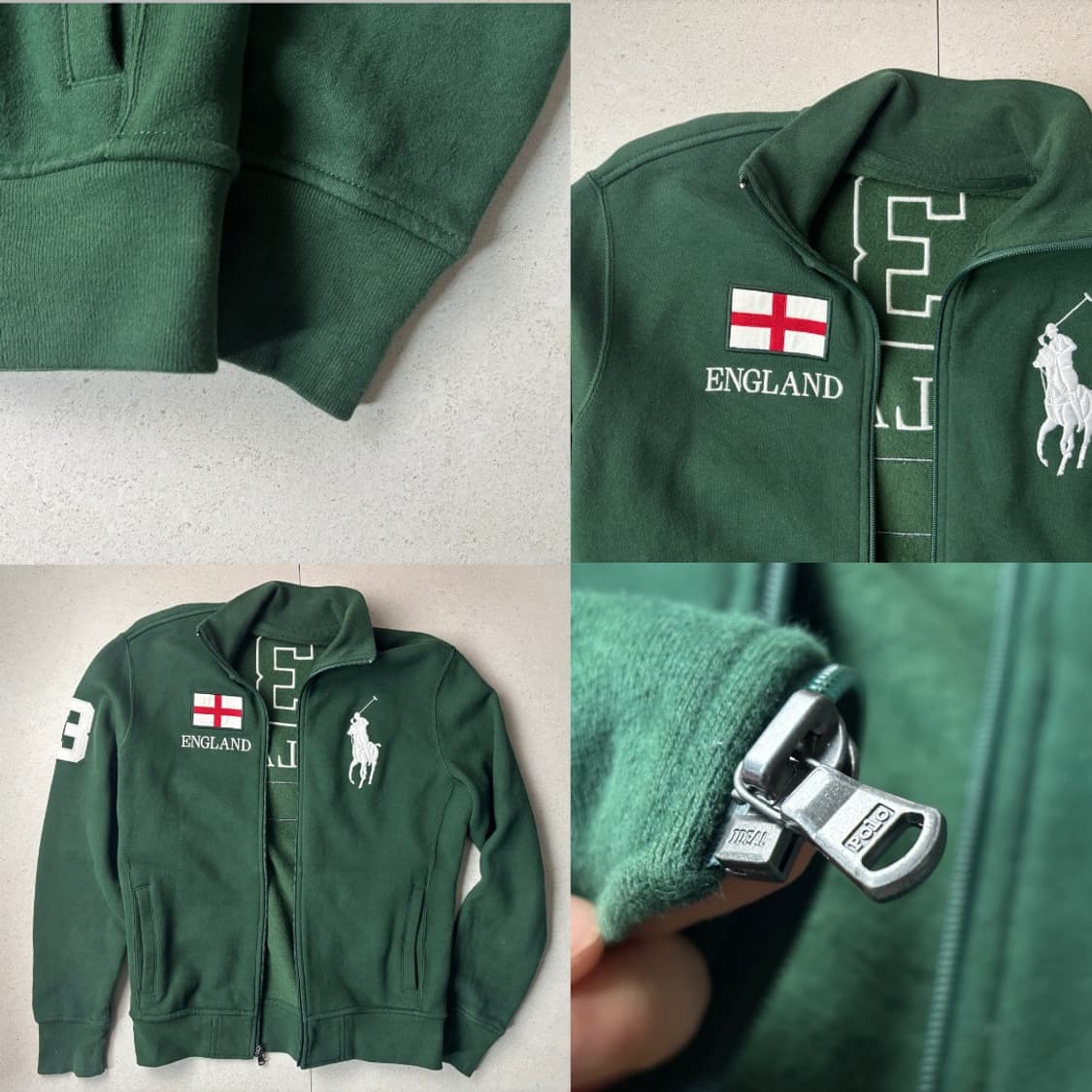 폴로 빅포니 잉글랜드 집업 상품이미지3