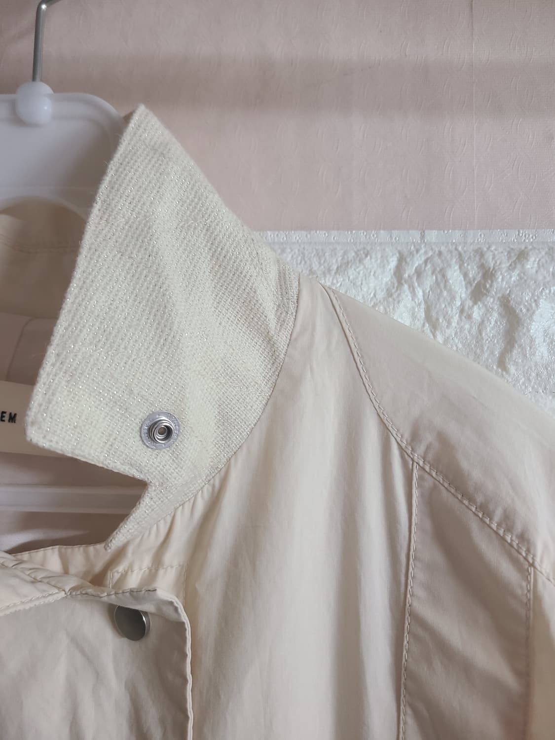 SYSTEM 아이보리 롱 자켓(55-66) 상품이미지6