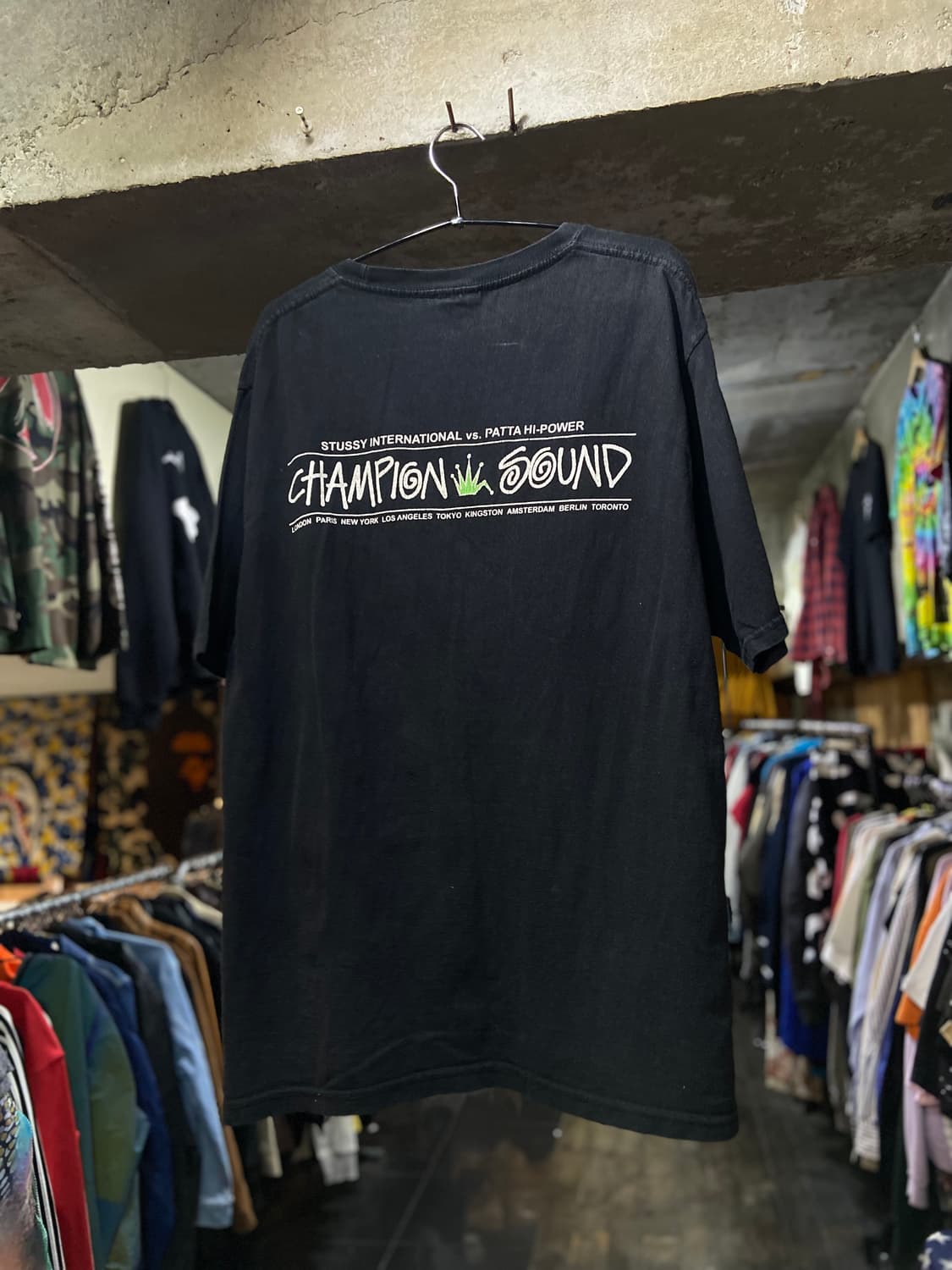 2019 Stussy x Patta 스투시 x 파타 협업 티셔츠 상품이미지4