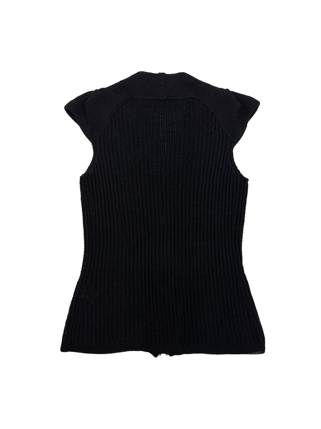 Hiroko Koshino Zip-Up  Knit Vest/ 38 상품이미지2