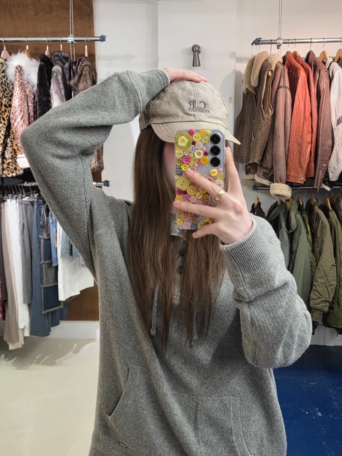 CP company 씨피컴퍼니 린넨 볼 캡 상품이미지2