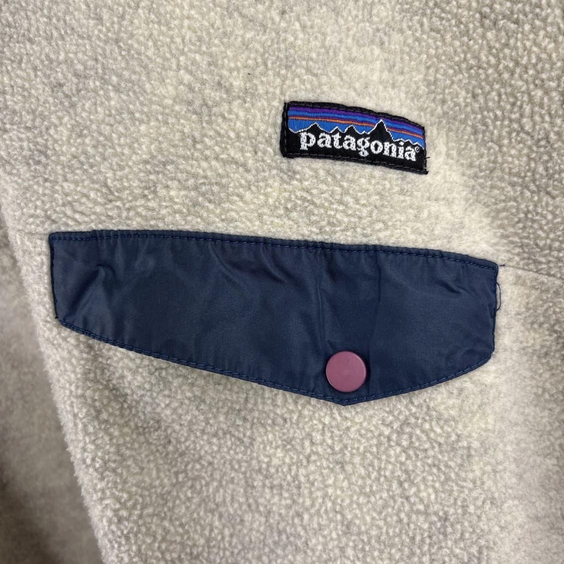 90s 멕시코 파타고니아 신칠라 스냅-T 베이지 상품이미지2