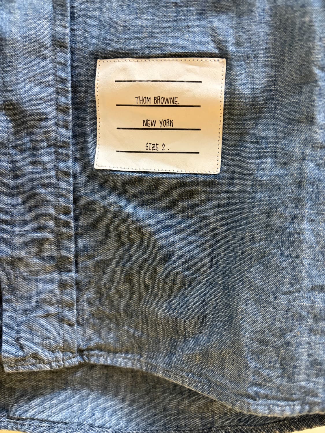 톰브라운 정품 샴브레이 셔츠 상품이미지5