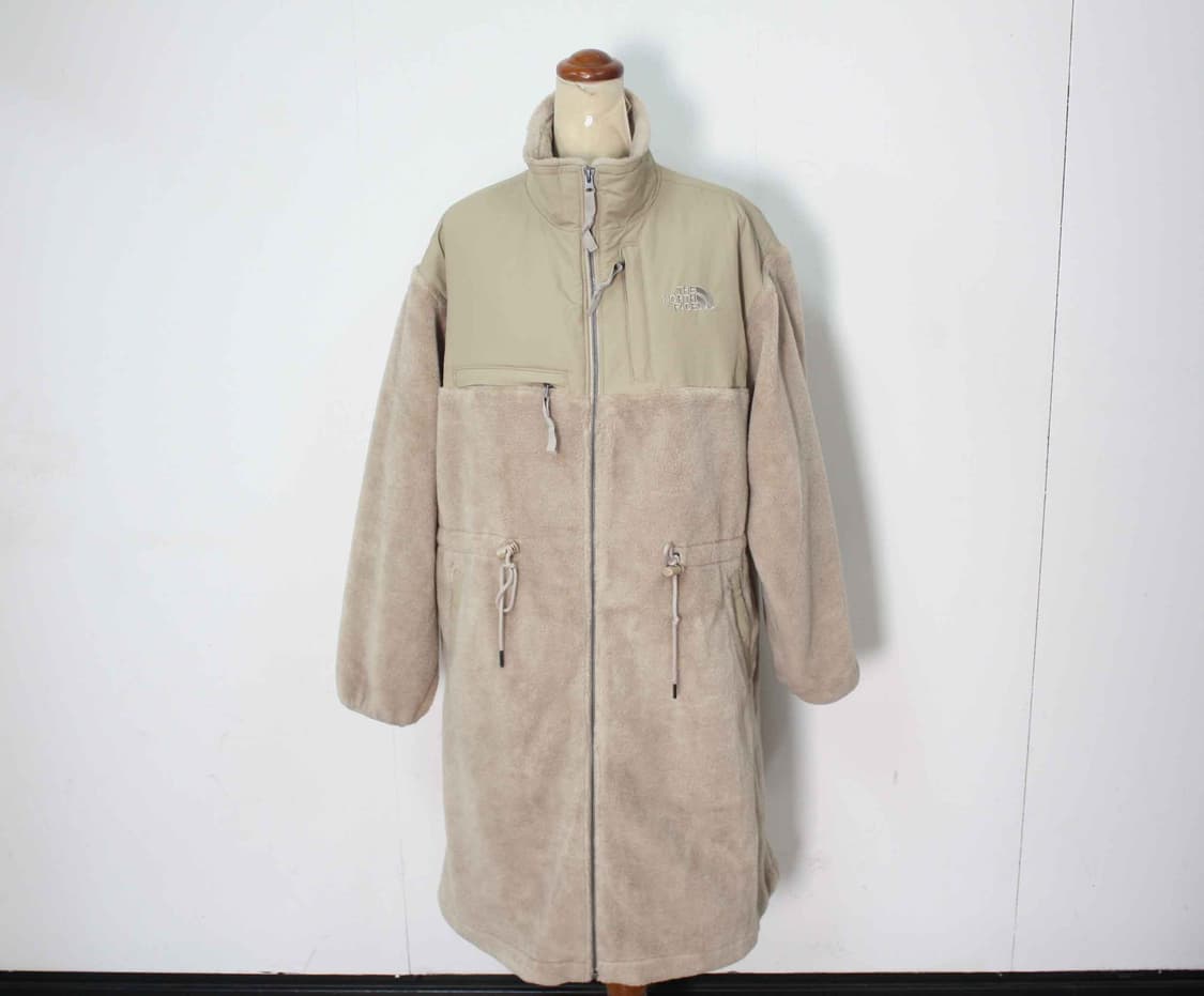 W-3380/노스페이스 정품 여성용 인조털 롱 자켓 90 상품이미지1