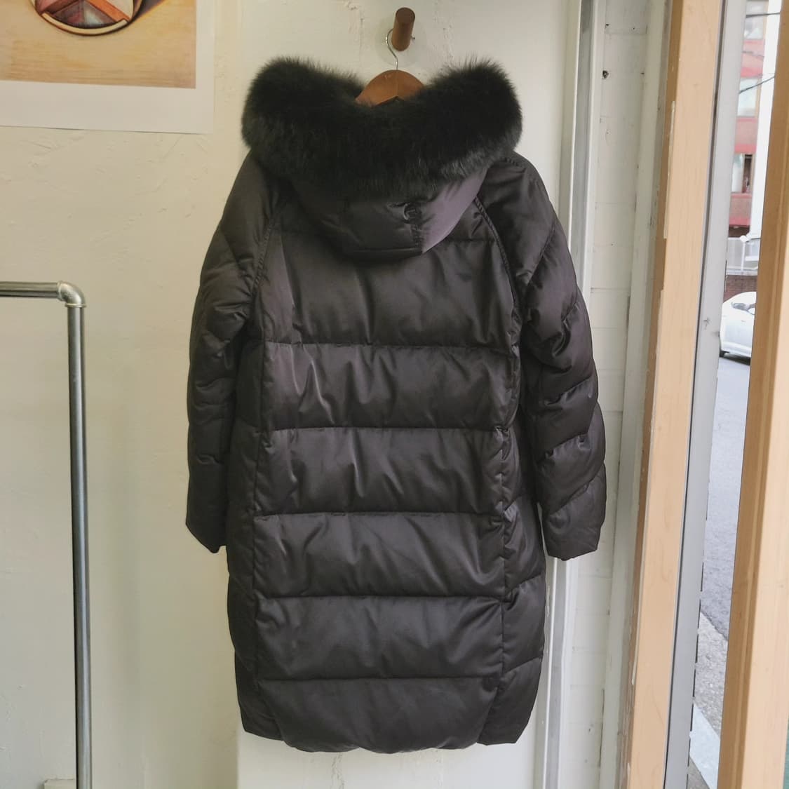 Vov 덕다운 블랙 롱패딩 상품이미지6