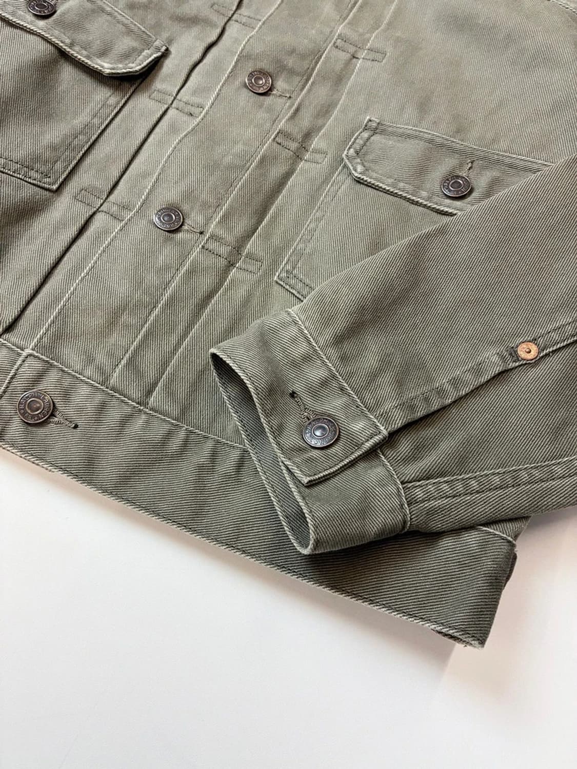 더블알엘 RRL 타입2 올리브 숏 트윌 자켓 PN5504    상품이미지3