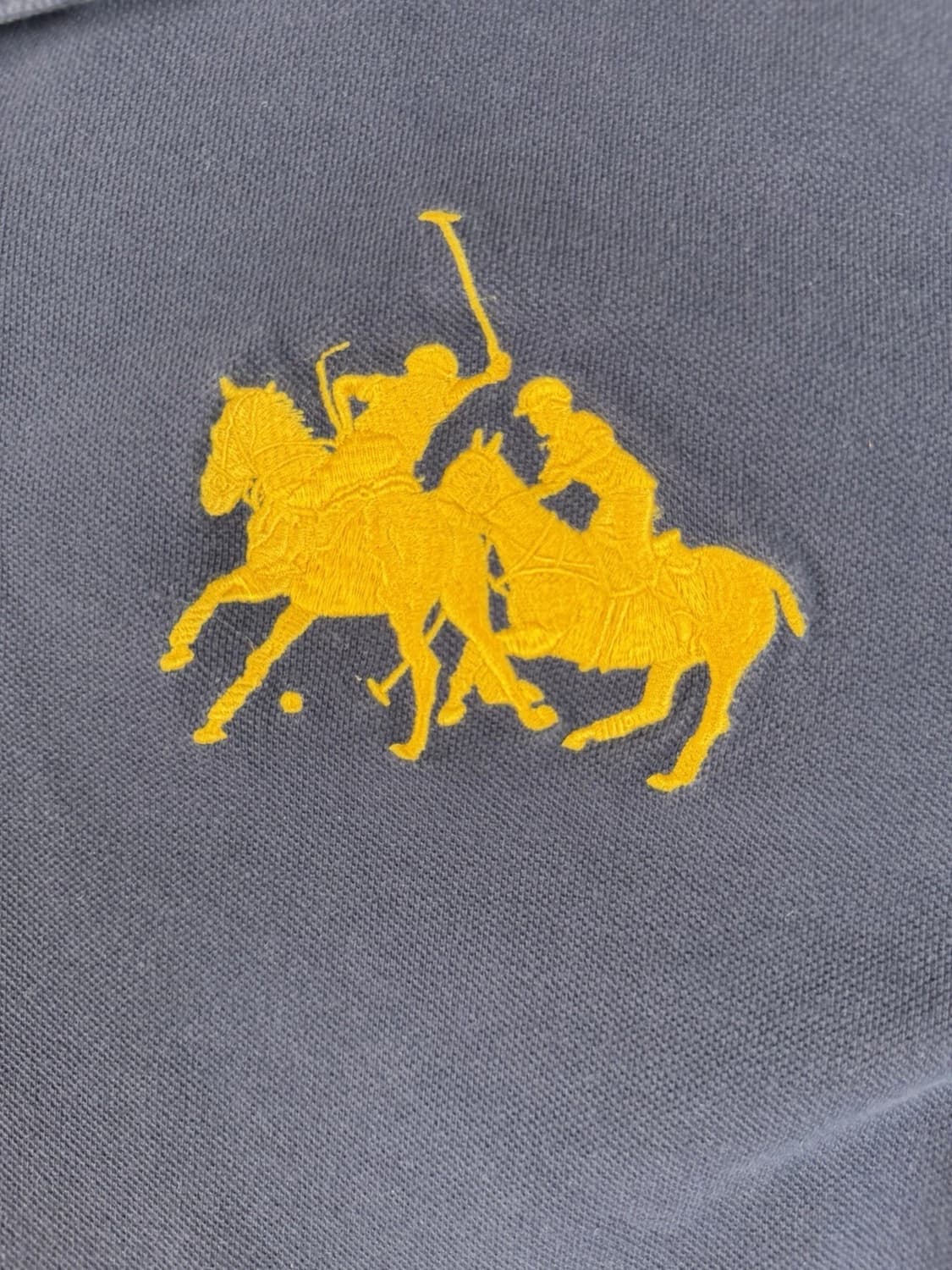 폴로 랄프로렌 트리플 포니 긴팔 카라 티셔츠 상품이미지3